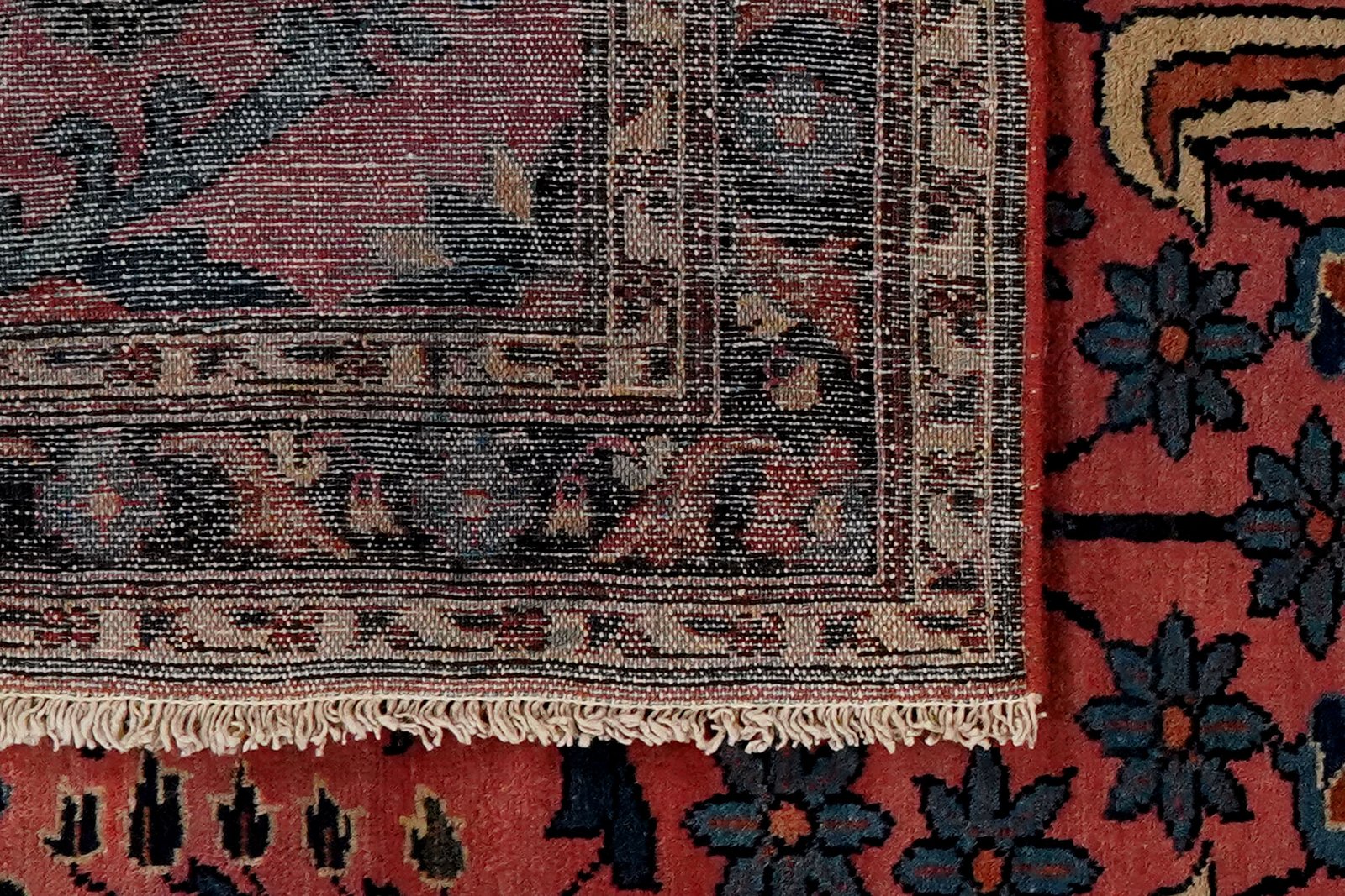 Mehreban — Hand-knotted, 124x195 cm, Red, 100% Virgin Wool | View 6