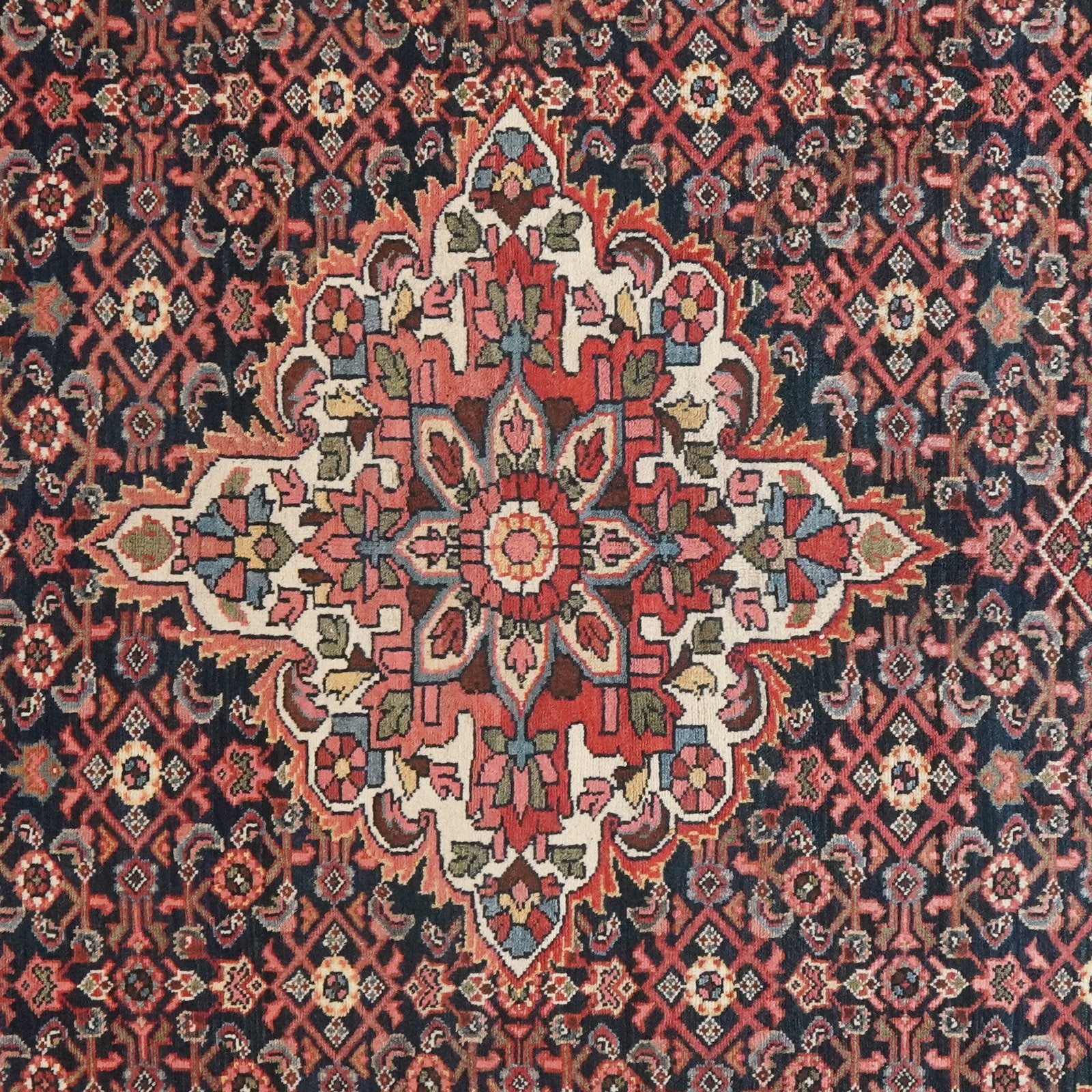 Koutabad — Hand-knotted, 153x212 cm, Blue, 100% Virgin Wool | View 6