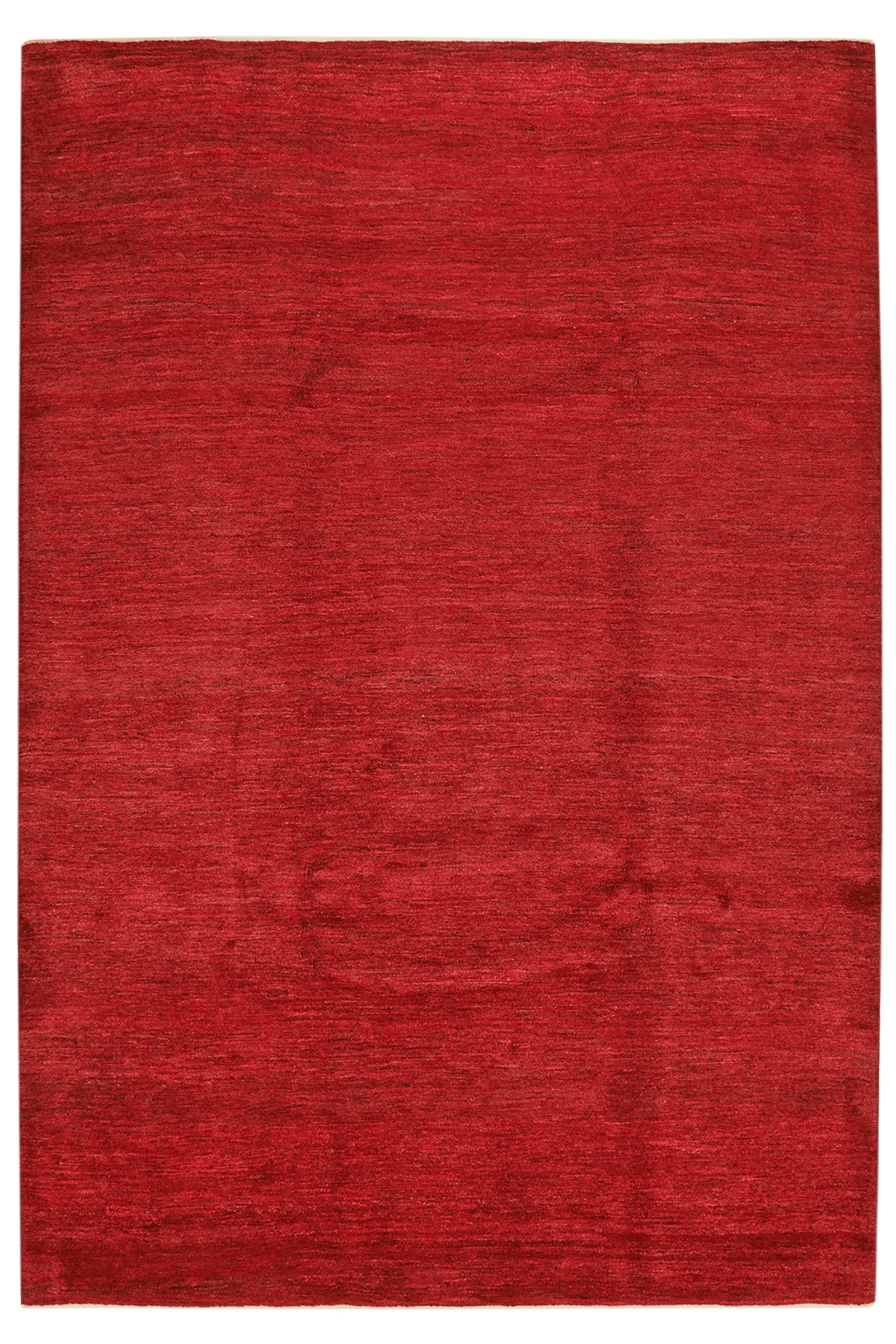 Rizbaf — Hand-knotted, 203x295 cm, Red, 100% Virgin Wool | Main view