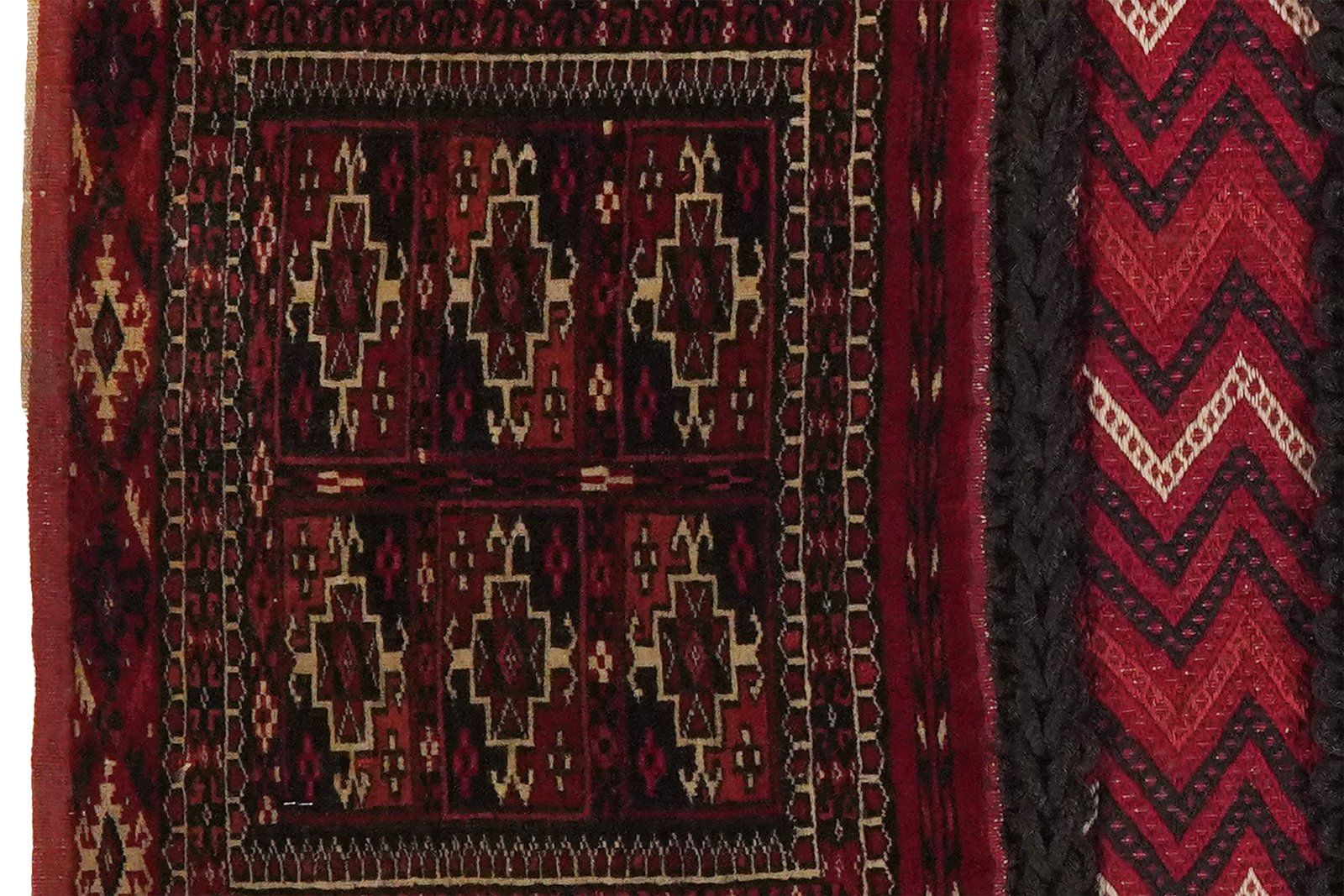 Turkman — Hand-knotted, 50x68 cm, Multicolor, 100% Virgin Wool | View 3