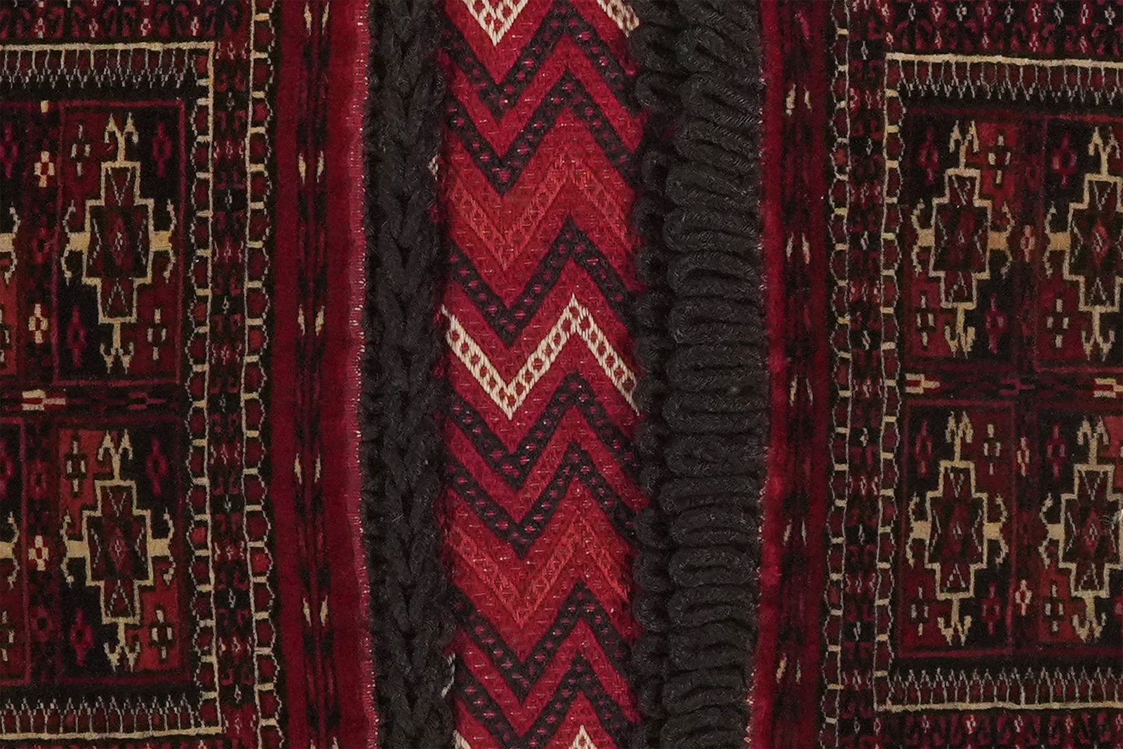 Turkman — Hand-knotted, 50x68 cm, Multicolor, 100% Virgin Wool | View 4