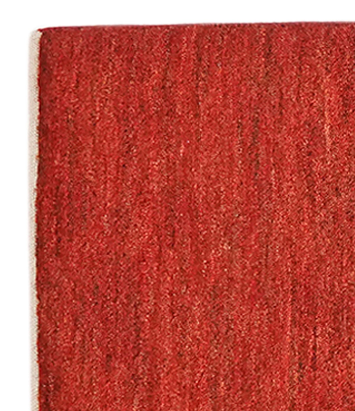 Rizbaf — Hand-knotted, 61x88 cm, Red, 100% Virgin Wool | View 3
