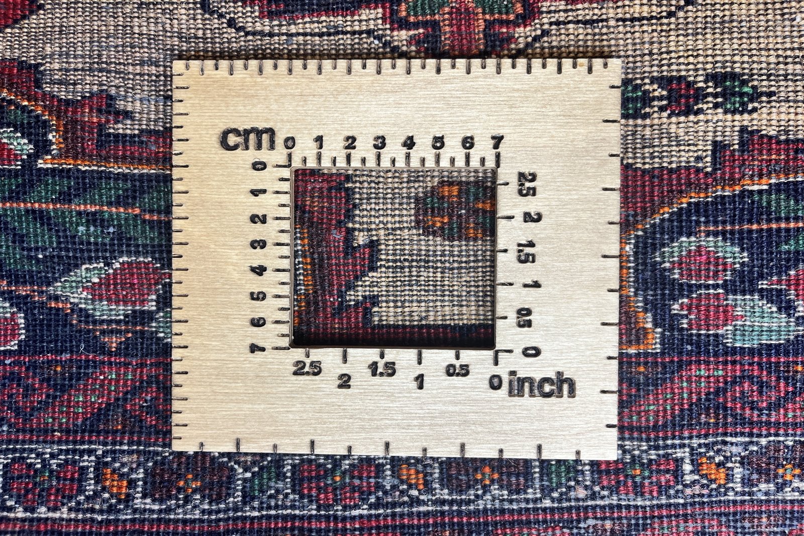 Belutch — Hand-knotted, 68x135 cm, Beige, 100% Virgin Wool | View 11