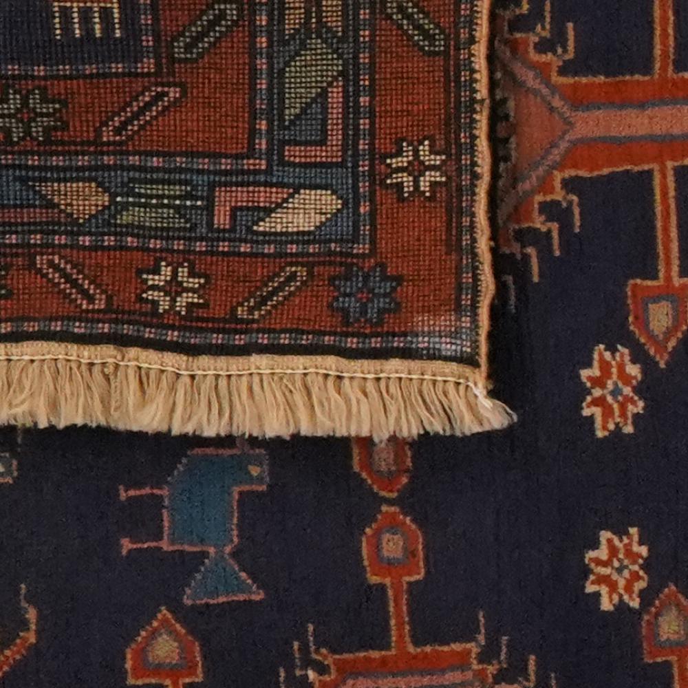 Ardebil — Hand-knotted, 131x320 cm, Blue, 100% Virgin Wool | View 6