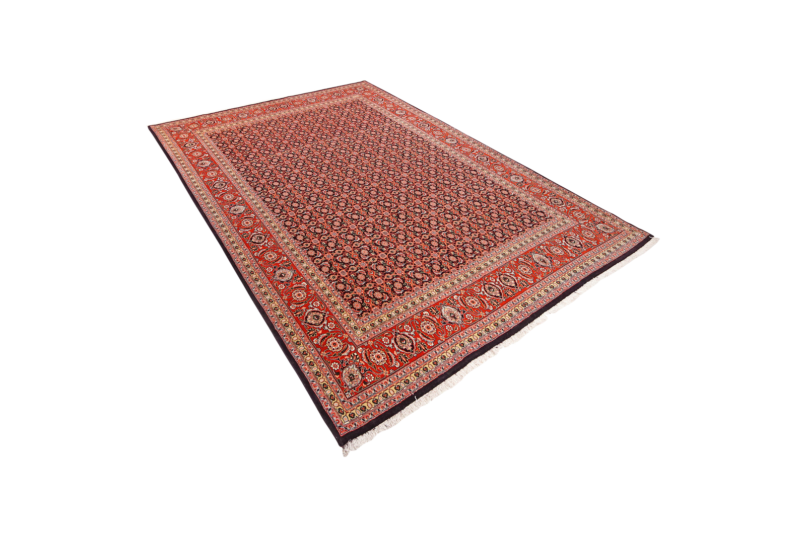 Tabriz 50 Raj — Handgefertigt, 295x201 cm, Rot, 100% Virgin Wool | View 6
