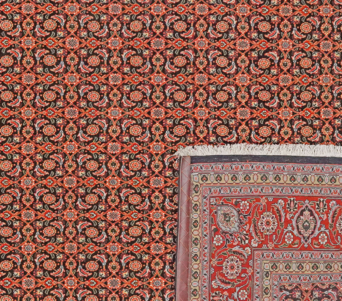 Tabriz 50 Raj — Handgefertigt, 295x201 cm, Rot, 100% Virgin Wool | View 7