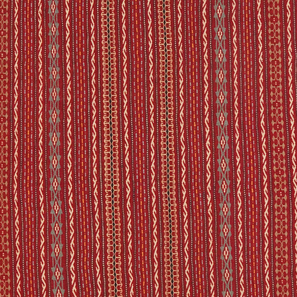 Kelim Kordi — Handmade, 166x241 cm, Red, 100% Virgin Wool | View 4