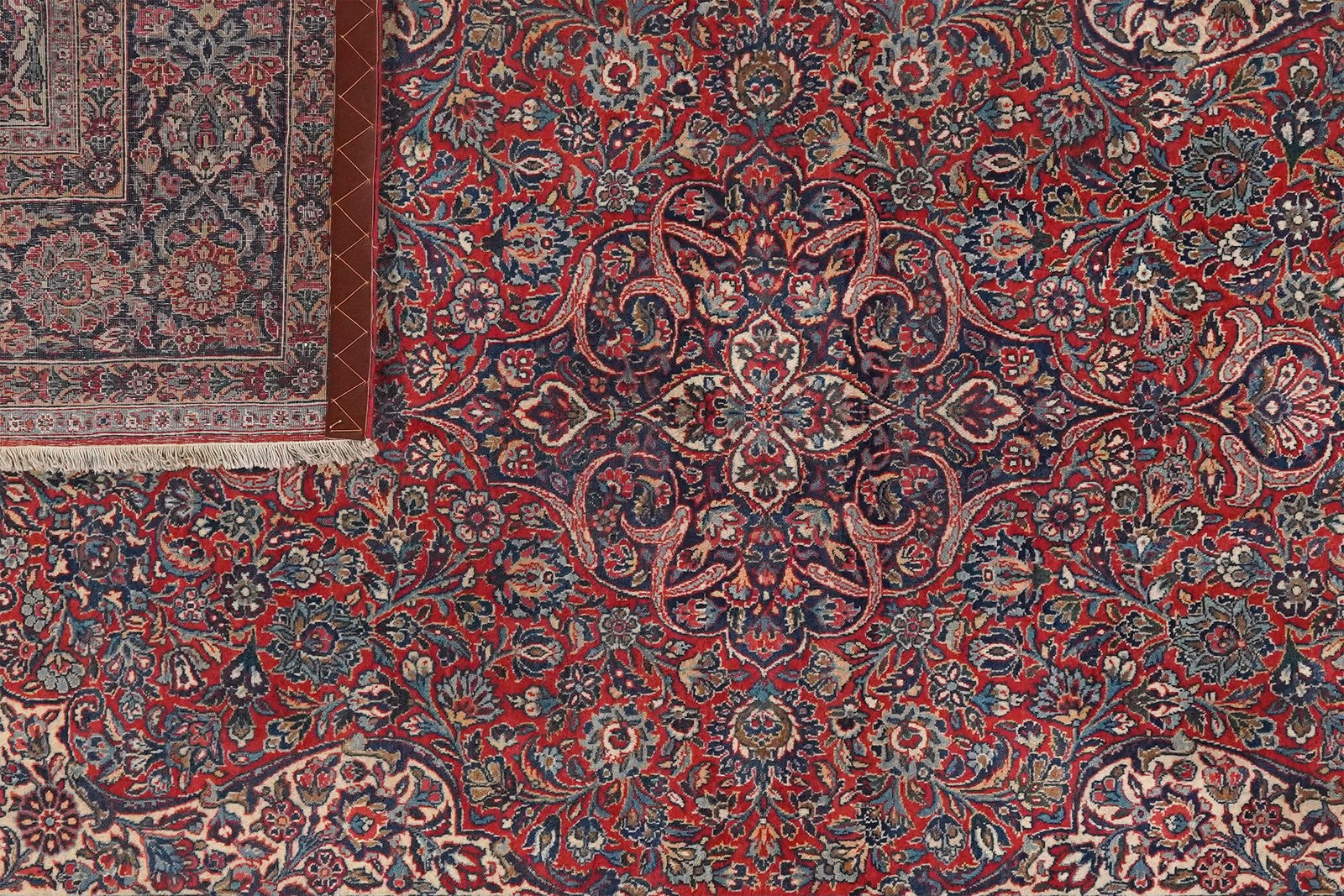 Ghazvin — Hand-knotted, 153x232 cm, Red, 100% Virgin Wool | View 5