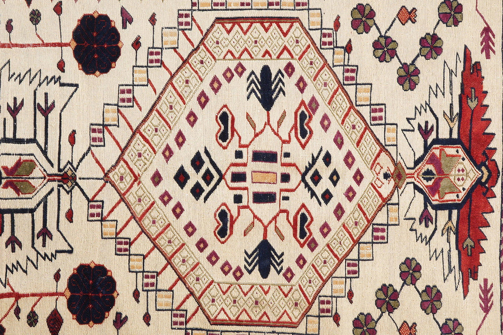 Kelim Belutch — Handgefertigt, 282x217 cm, Bunt, 100% Virgin Wool | View 7