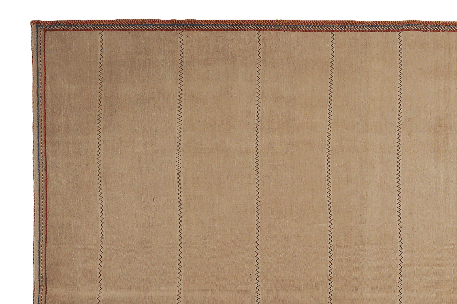 Kelim Afshar — Handmade, 168x237 cm, Beige, 100% Virgin Wool | View 3