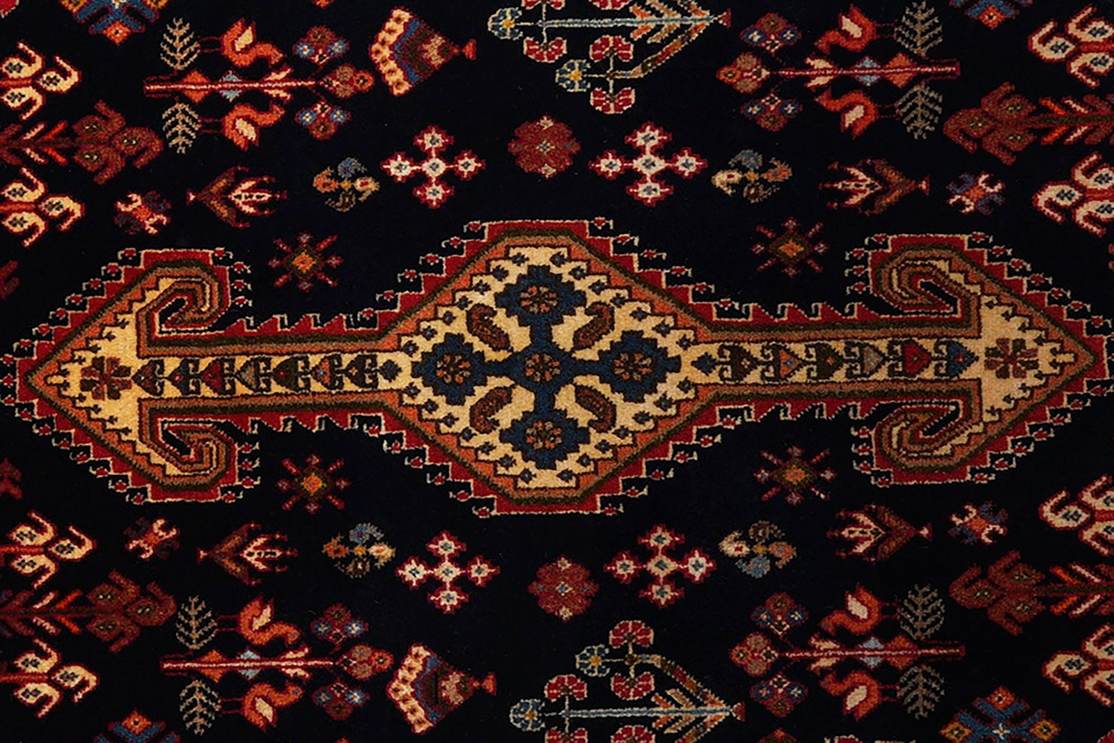 Nasrabad — Hand-knotted, 141x207 cm, Blue, 100% Virgin Wool | View 7