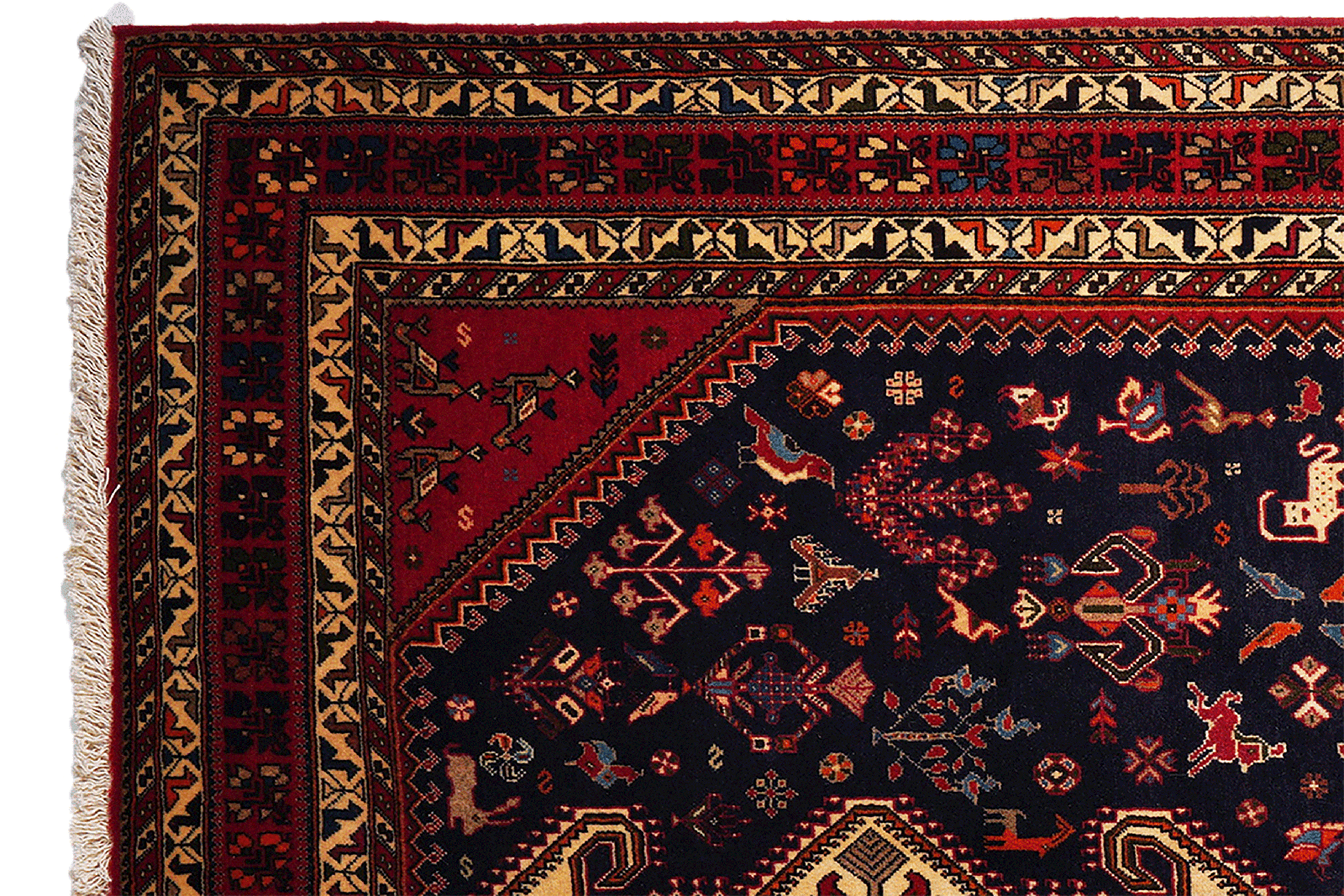 Nasrabad — Hand-knotted, 172x236 cm, Blue, 100% Virgin Wool | View 3