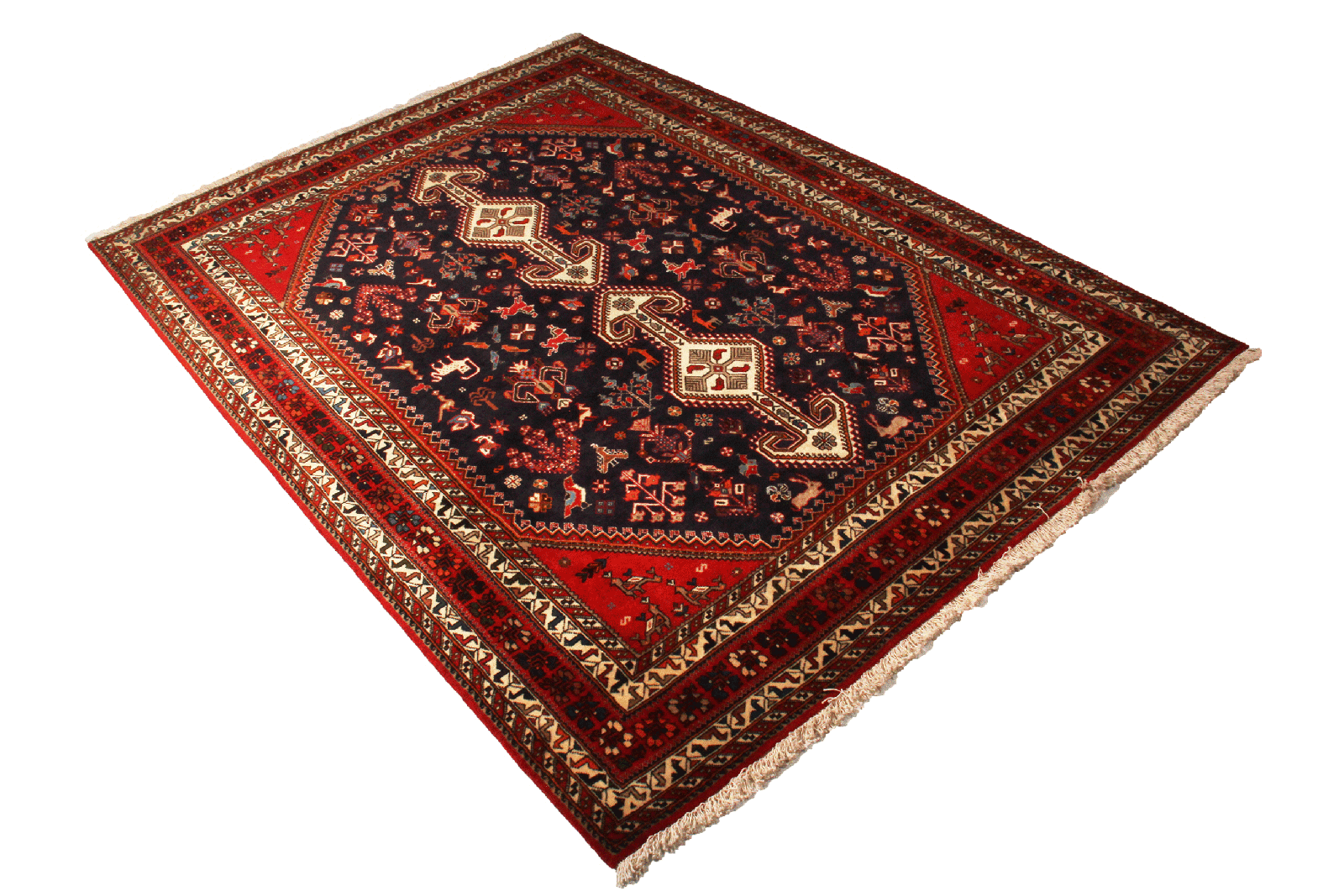 Nasrabad — Hand-knotted, 172x236 cm, Blue, 100% Virgin Wool | View 5