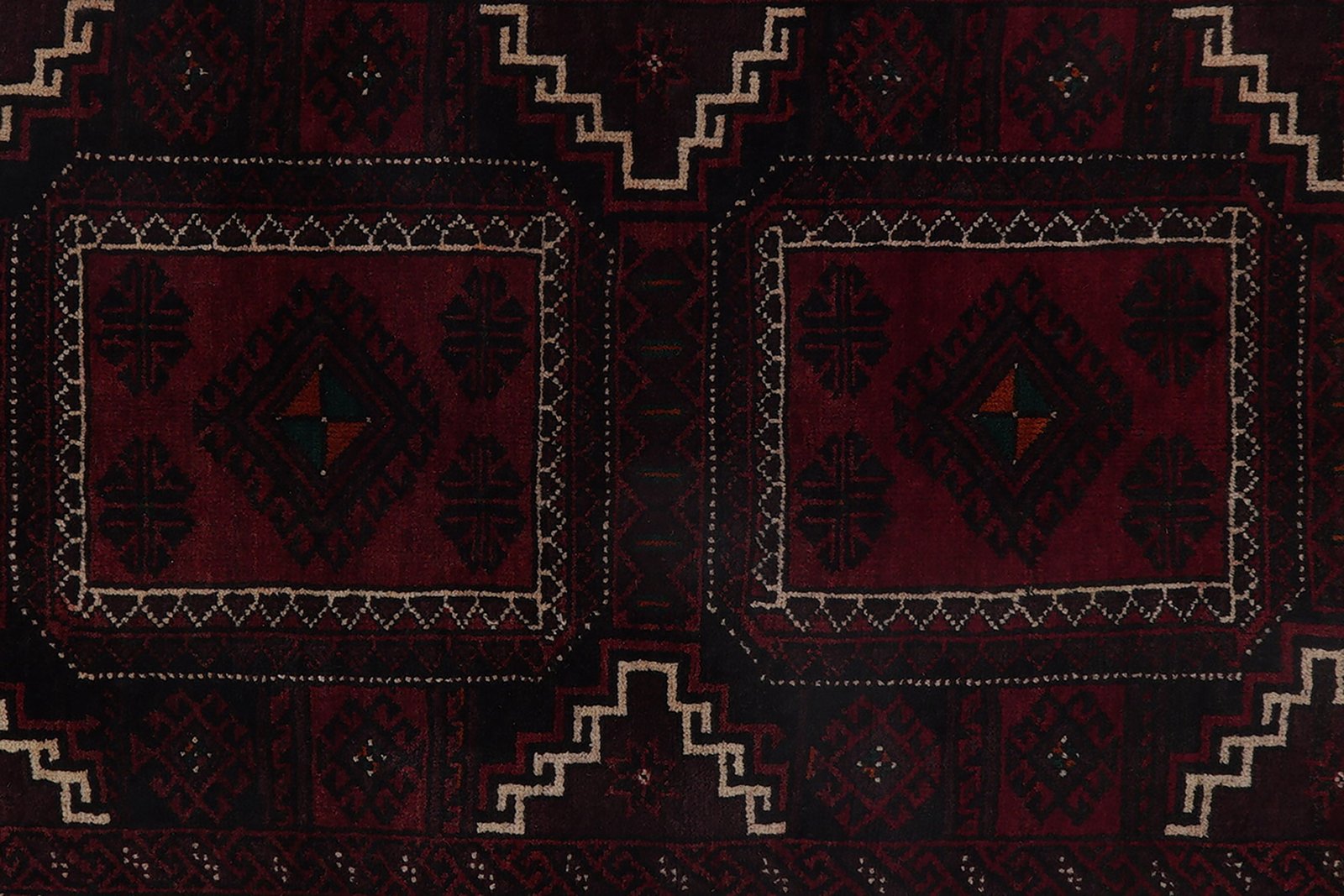 Belutch — Hand-knotted, 144x274 cm, Multicolor, 100% Virgin Wool | View 7