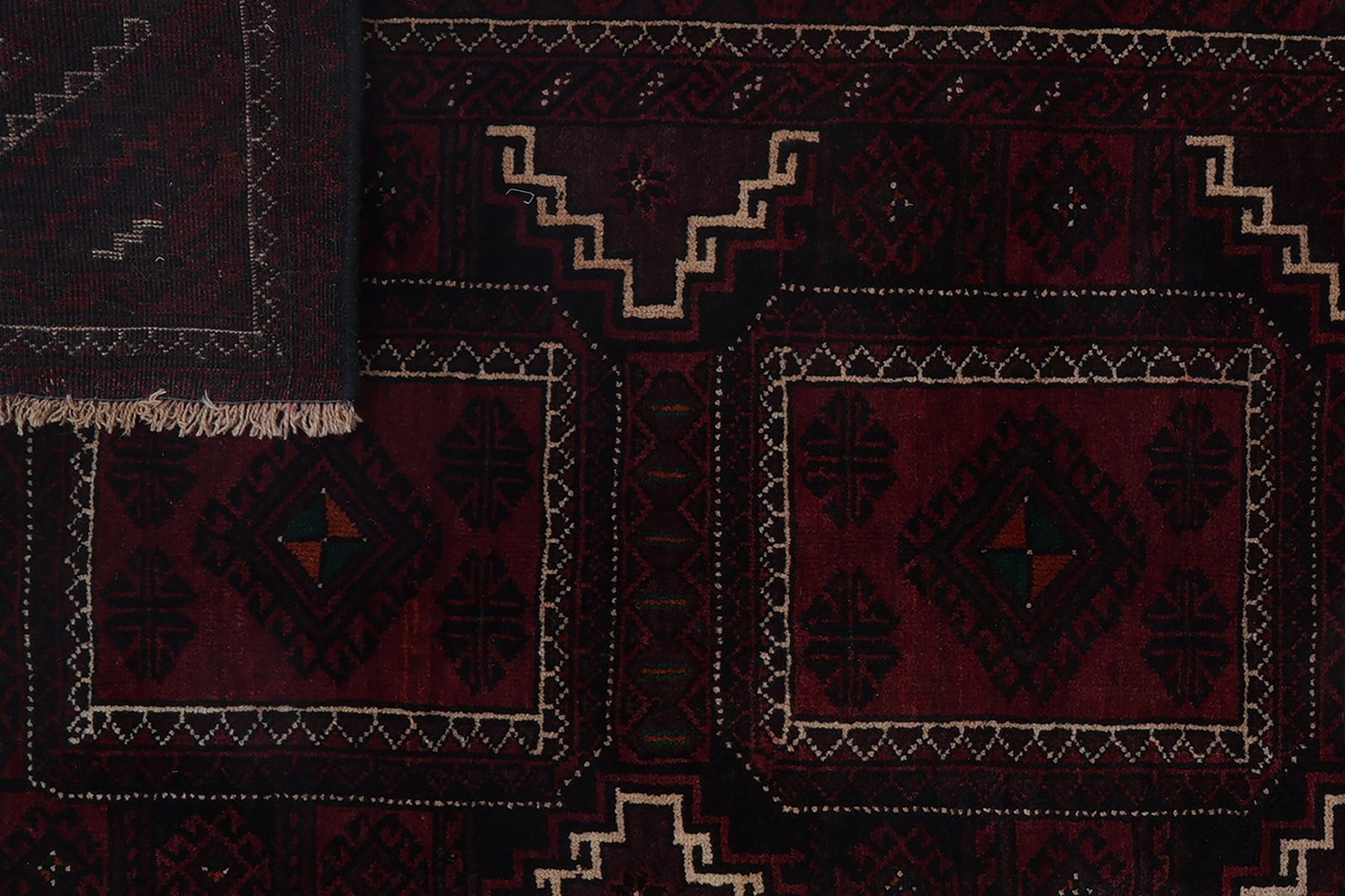 Belutch — Hand-knotted, 144x274 cm, Multicolor, 100% Virgin Wool | View 8