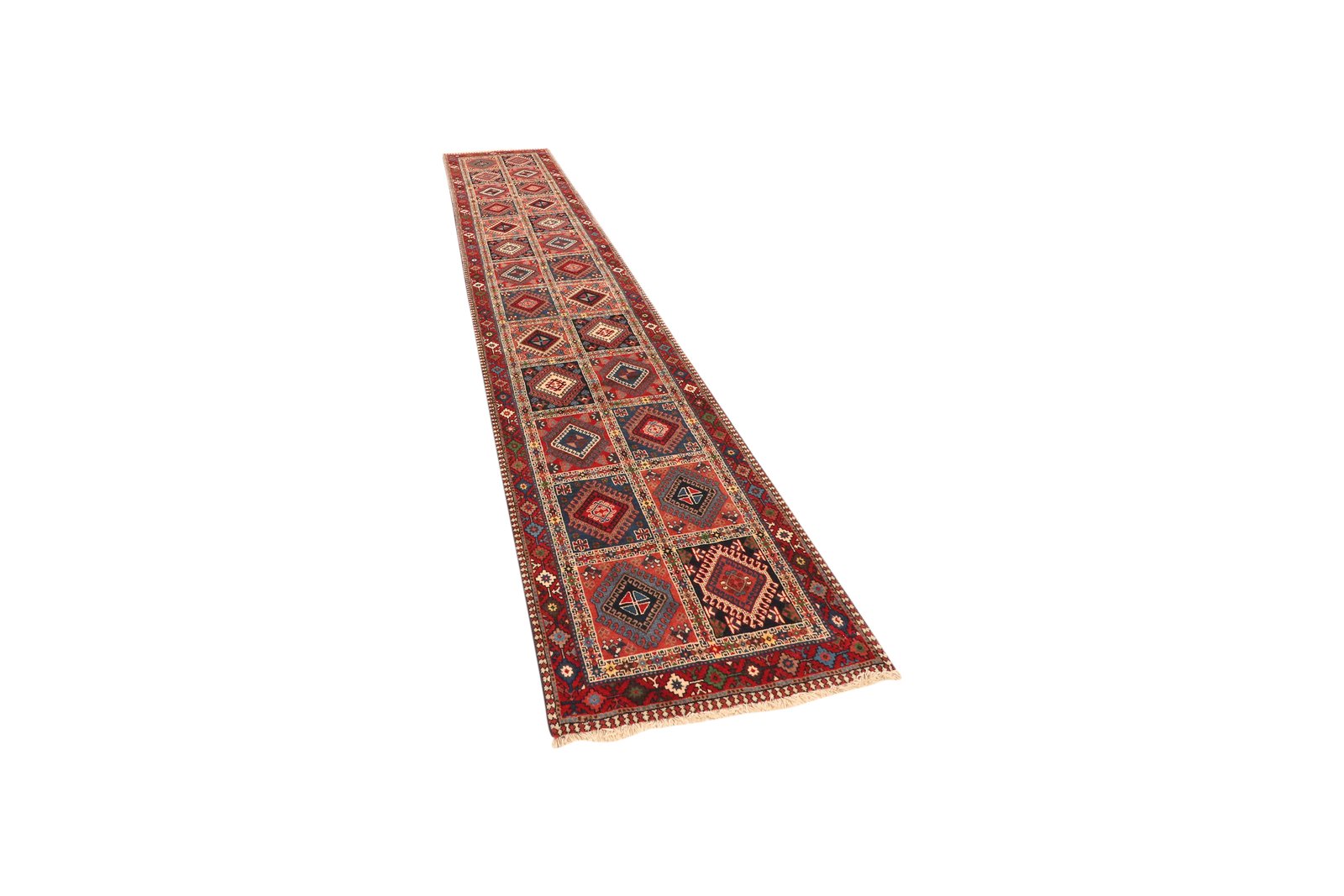 Yalameh — Hand-knotted, 80x399 cm, Beige, 100% Virgin Wool | View 5