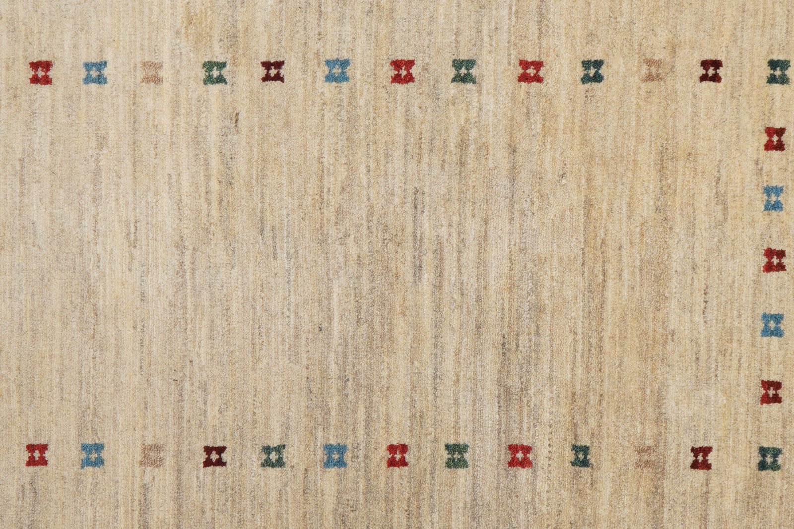 Rizbaf — Hand-knotted, 125x181 cm, Beige, 100% Virgin Wool | View 8