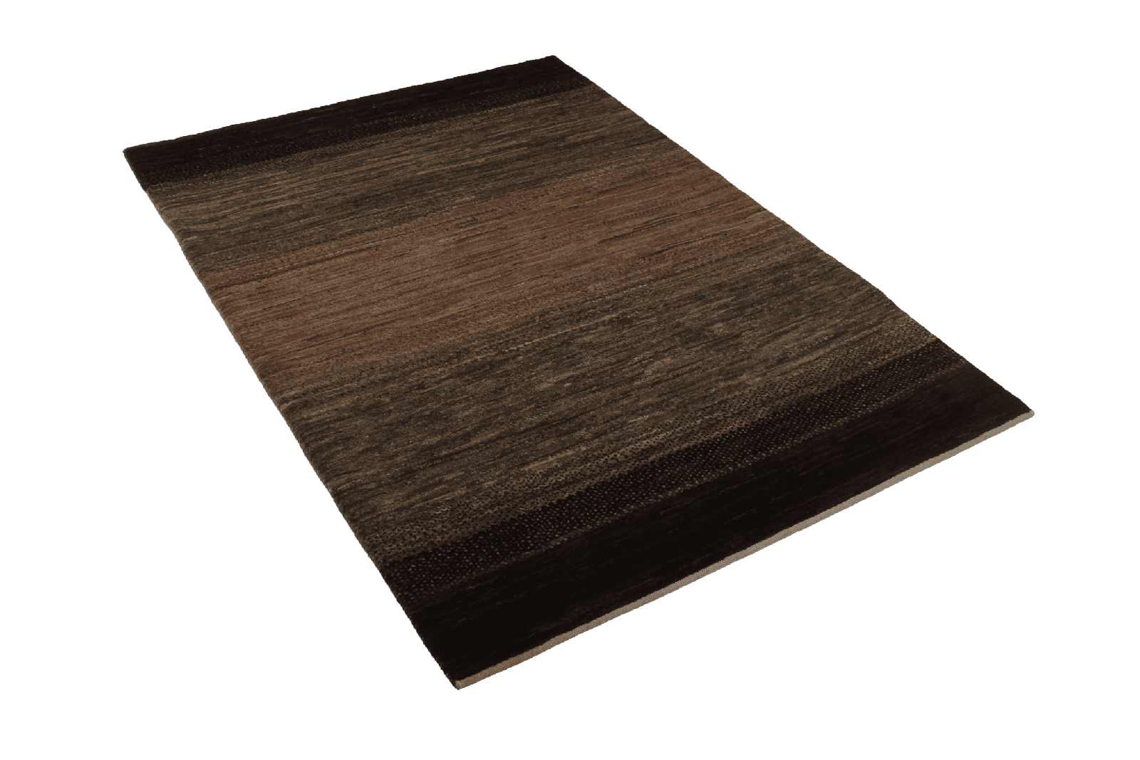 Rizbaf — Hand-knotted, 121x176 cm, Brown, 100% Virgin Wool | View 4