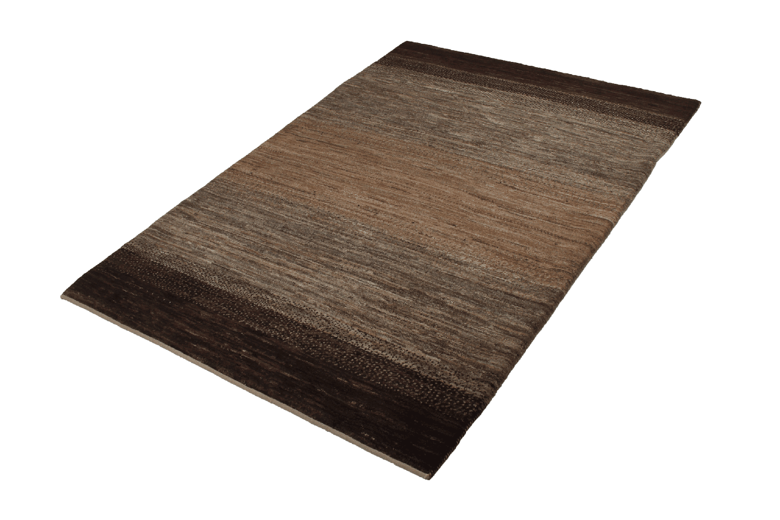 Rizbaf — Hand-knotted, 121x176 cm, Brown, 100% Virgin Wool | View 5