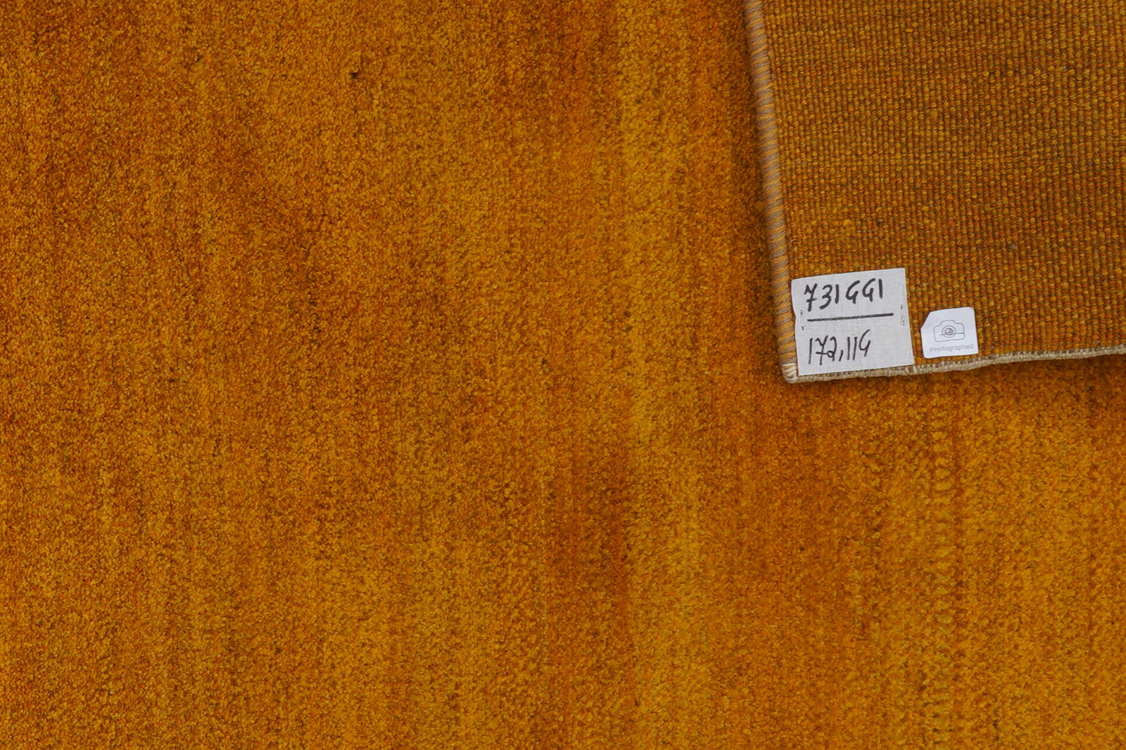 Gabbeh Sonnat — Handgefertigt, 172x114 cm, Gelb, 100% Virgin Wool | View 7