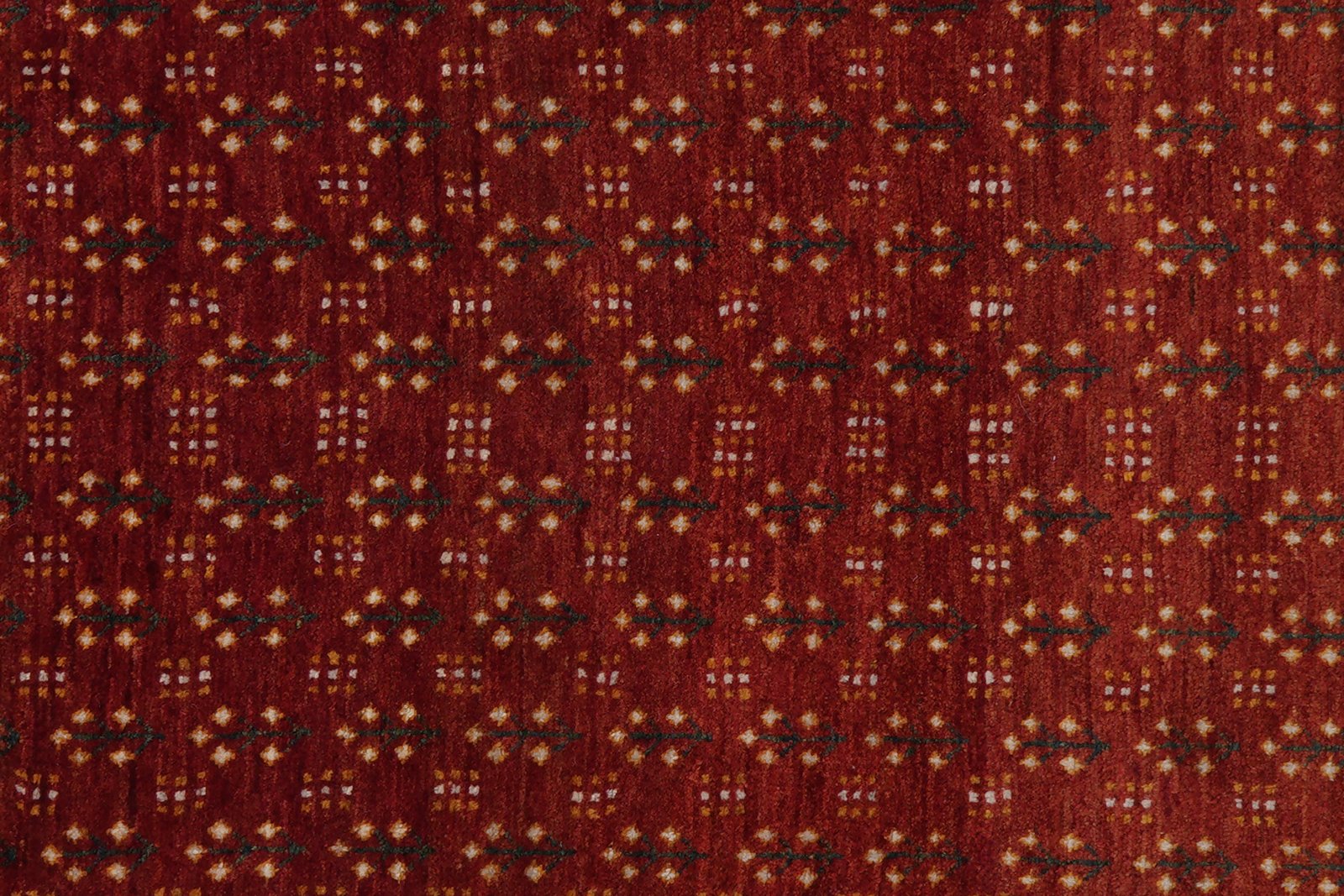 Rizbaf — Hand-knotted, 110x185 cm, Red, 100% Virgin Wool | View 7