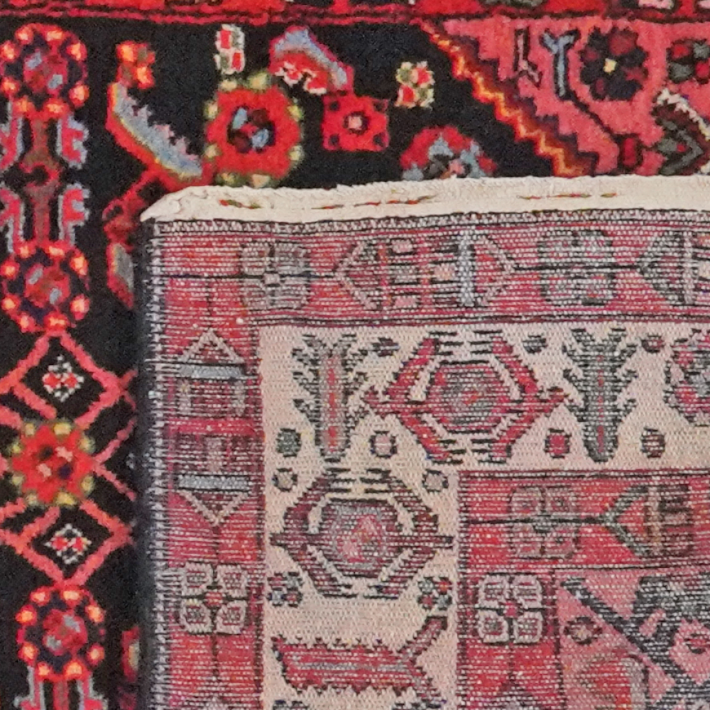 Farahan — Handgefertigt, 509x108 cm, Beige, 100% Virgin Wool | View 7