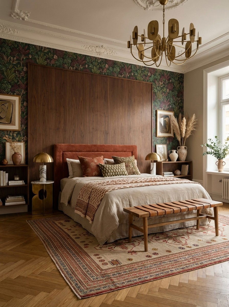 Kelim Belutch — Handgefertigt, 290x242 cm, Bunt, 100% Virgin Wool | Back view