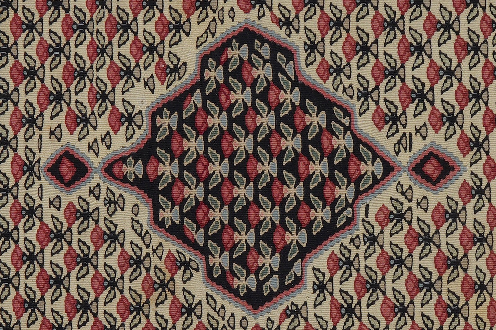 Kelim Bidjar — Handmade, 109x157 cm, Beige, 100% Virgin Wool | View 6