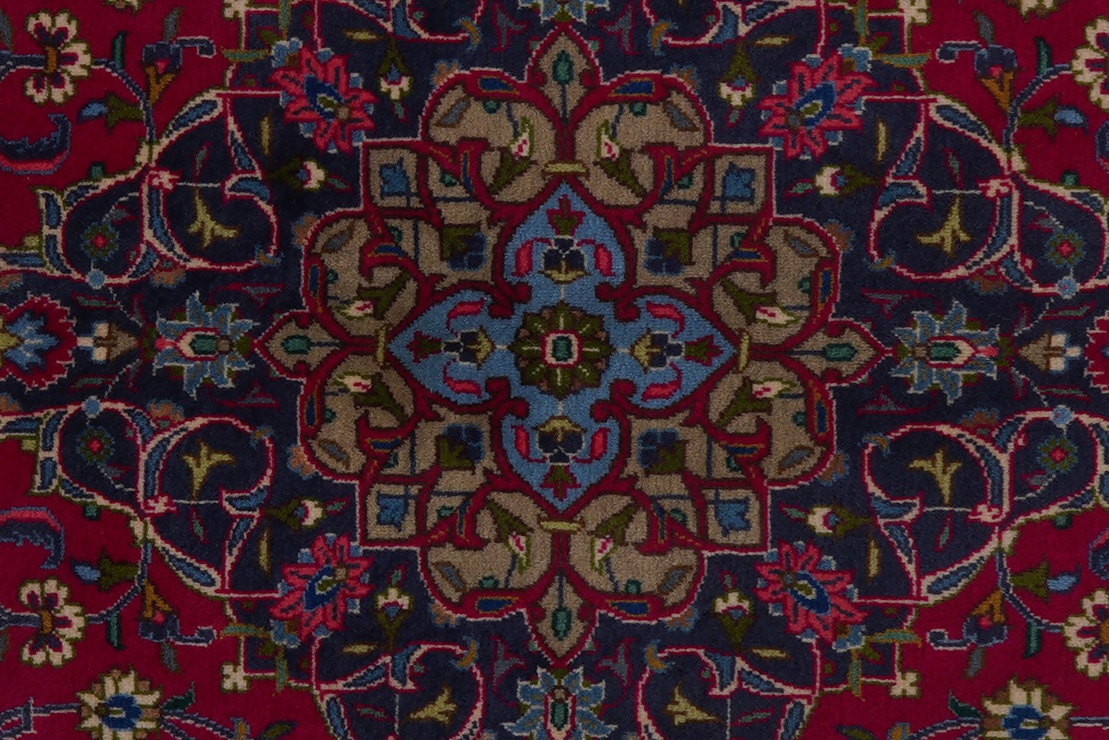 Kashmar — Hand-knotted, 200x289 cm, Red, 100% Virgin Wool | View 7