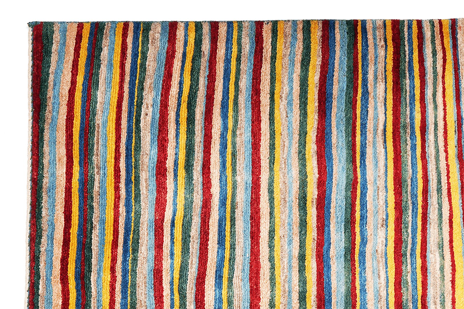 Rizbaf — Hand-knotted, 150x150 cm, Multicolor, 100% Virgin Wool | View 3