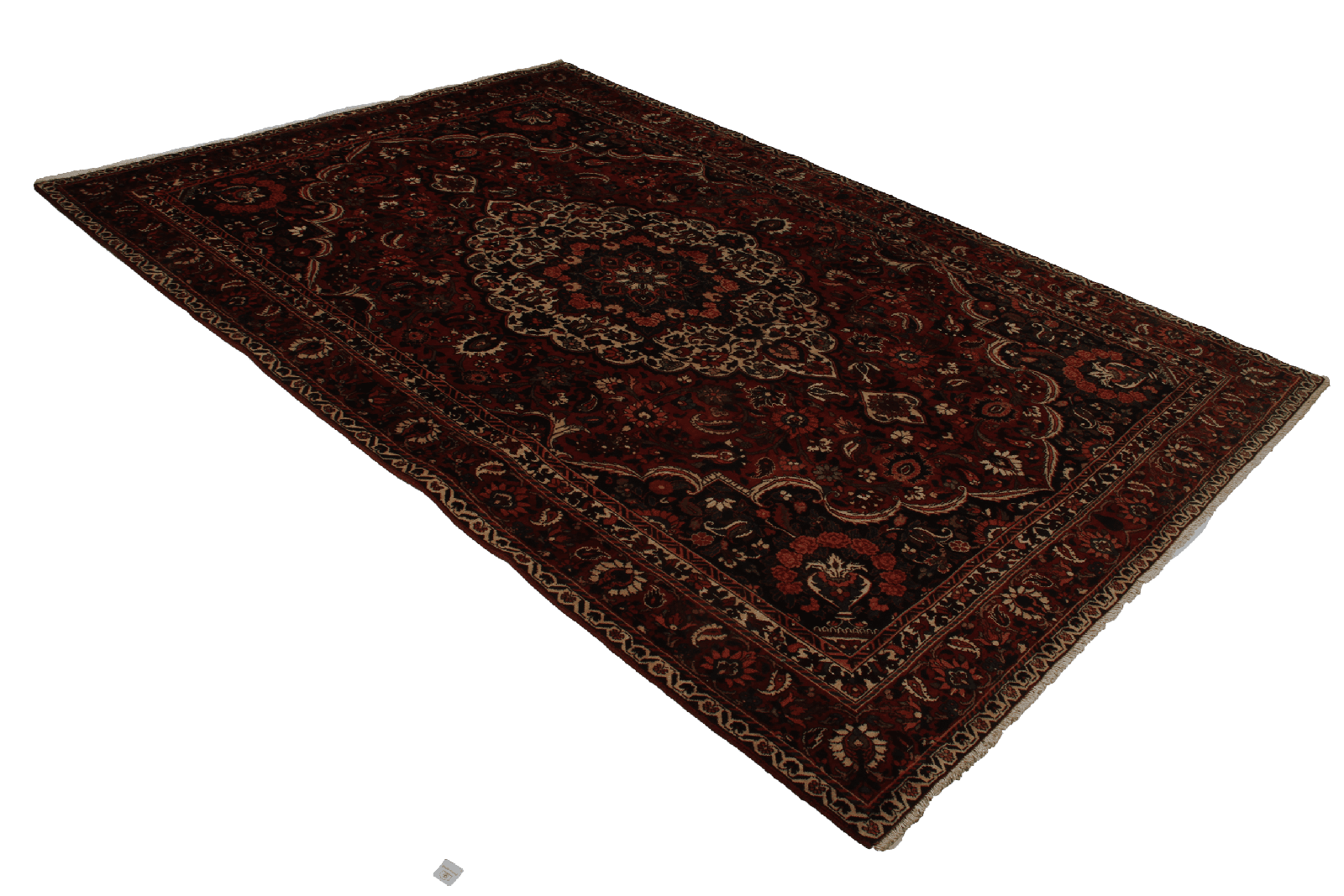 Bakhtiar — Hand-knotted, 207x302 cm, Red, 100% Virgin Wool | View 5
