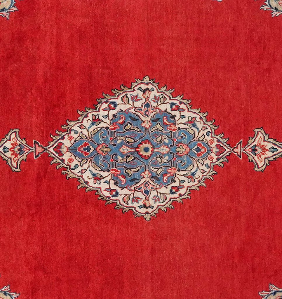 Meshkabad — Hand-knotted, 245x320 cm, Red, 100% Virgin Wool | View 4