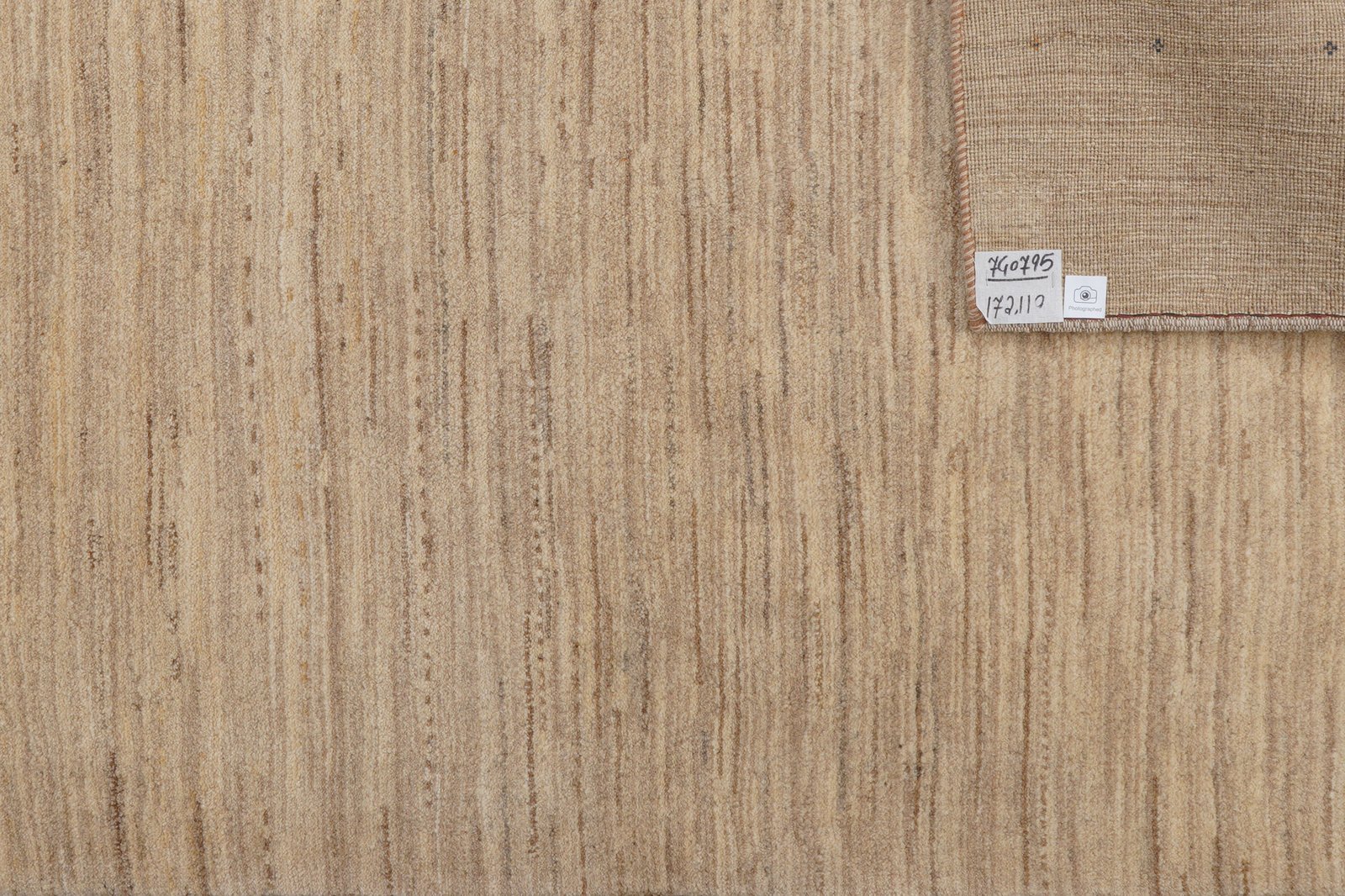 Gabbeh Sonnat — Hand-knotted, 110x172 cm, Beige, 100% Virgin Wool | View 6