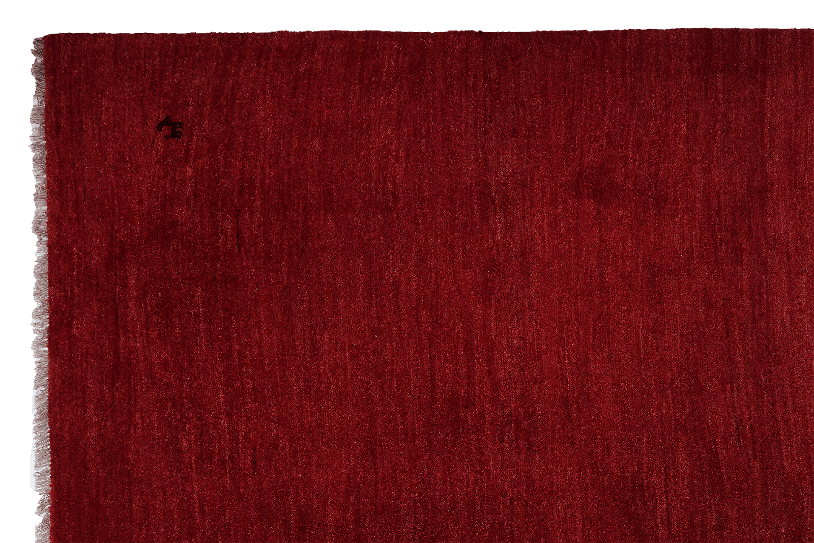 Gabbeh — Hand-knotted, 200x245 cm, Red, 100% Virgin Wool | View 3