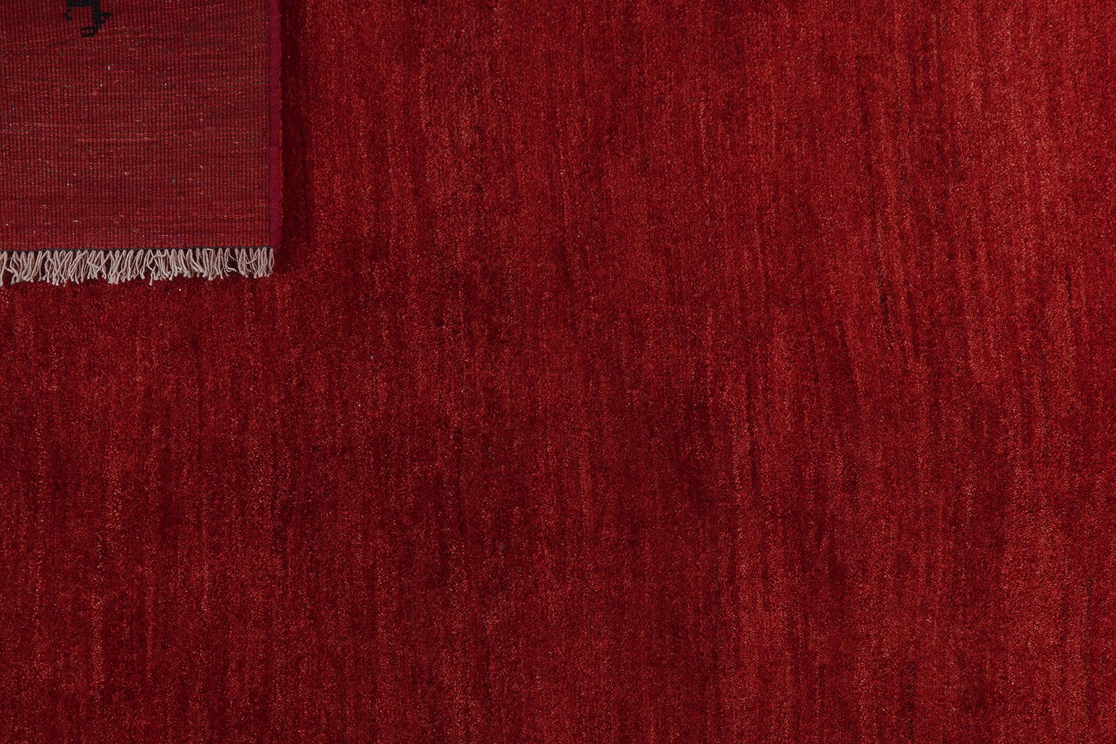 Gabbeh — Hand-knotted, 200x245 cm, Red, 100% Virgin Wool | View 7
