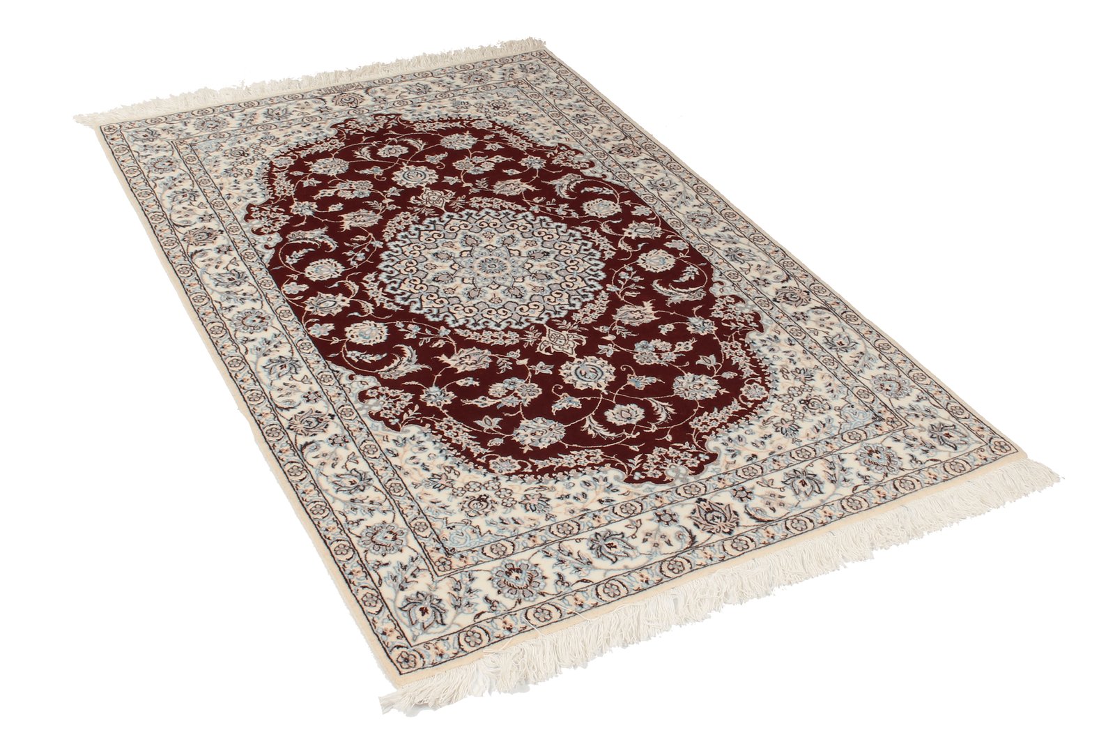 Nain 6La — Hand-knotted, 103x154 cm, Red, 100% Virgin Wool | View 4