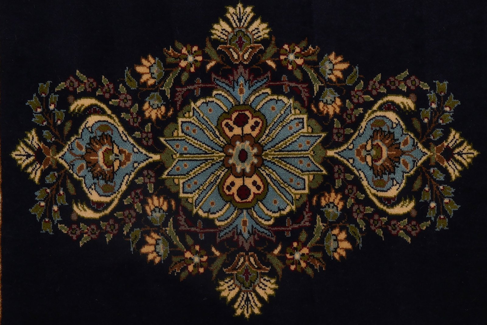 Kashmar — Hand-knotted, 84x72 cm, Blue, 100% Virgin Wool | View 6