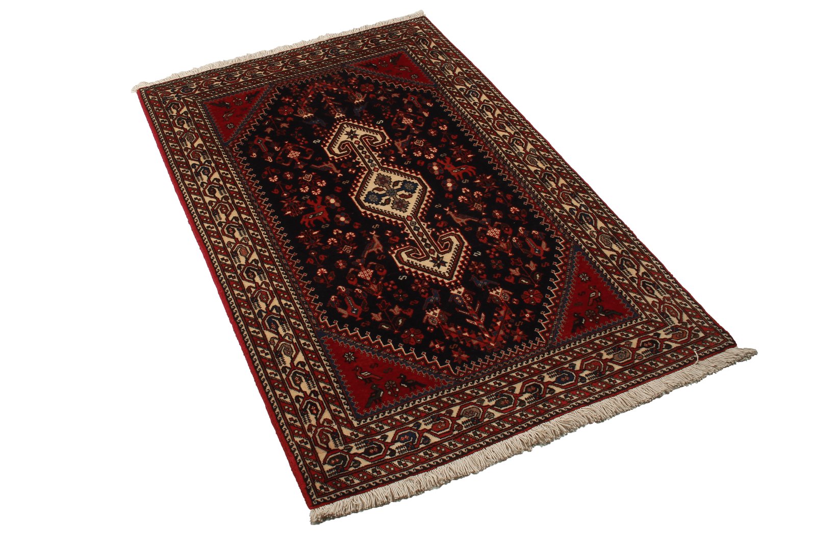 Nasrabad — Hand-knotted, 100x150 cm, Blue, 100% Virgin Wool | View 5