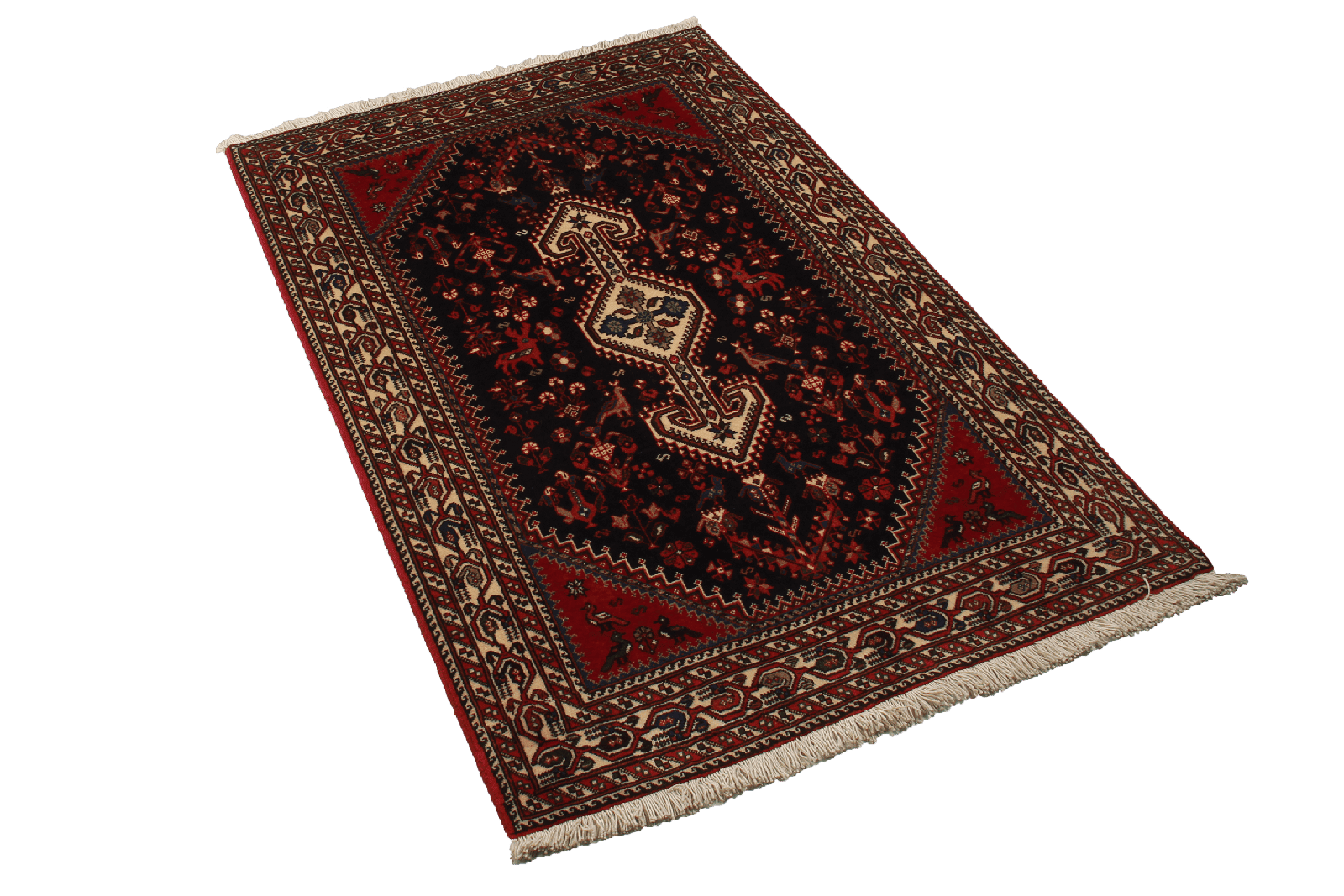 Nasrabad — Hand-knotted, 100x150 cm, Blue, 100% Virgin Wool | View 5
