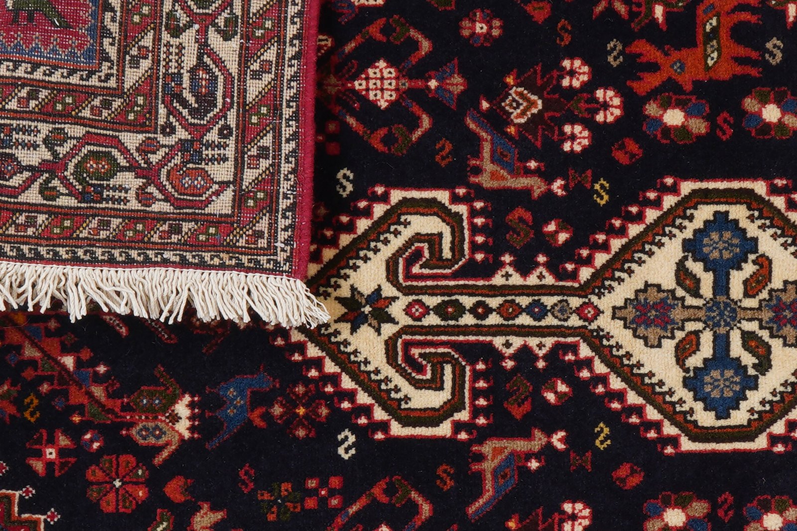 Nasrabad — Hand-knotted, 100x150 cm, Blue, 100% Virgin Wool | View 7