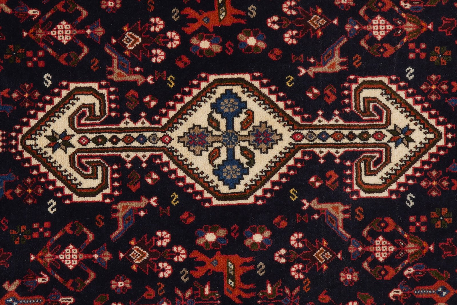 Nasrabad — Hand-knotted, 100x150 cm, Blue, 100% Virgin Wool | View 8