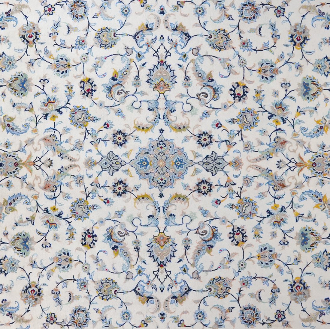 Kashan — Hand-knotted, 308x417 cm, Beige, 100% Virgin Wool | View 4