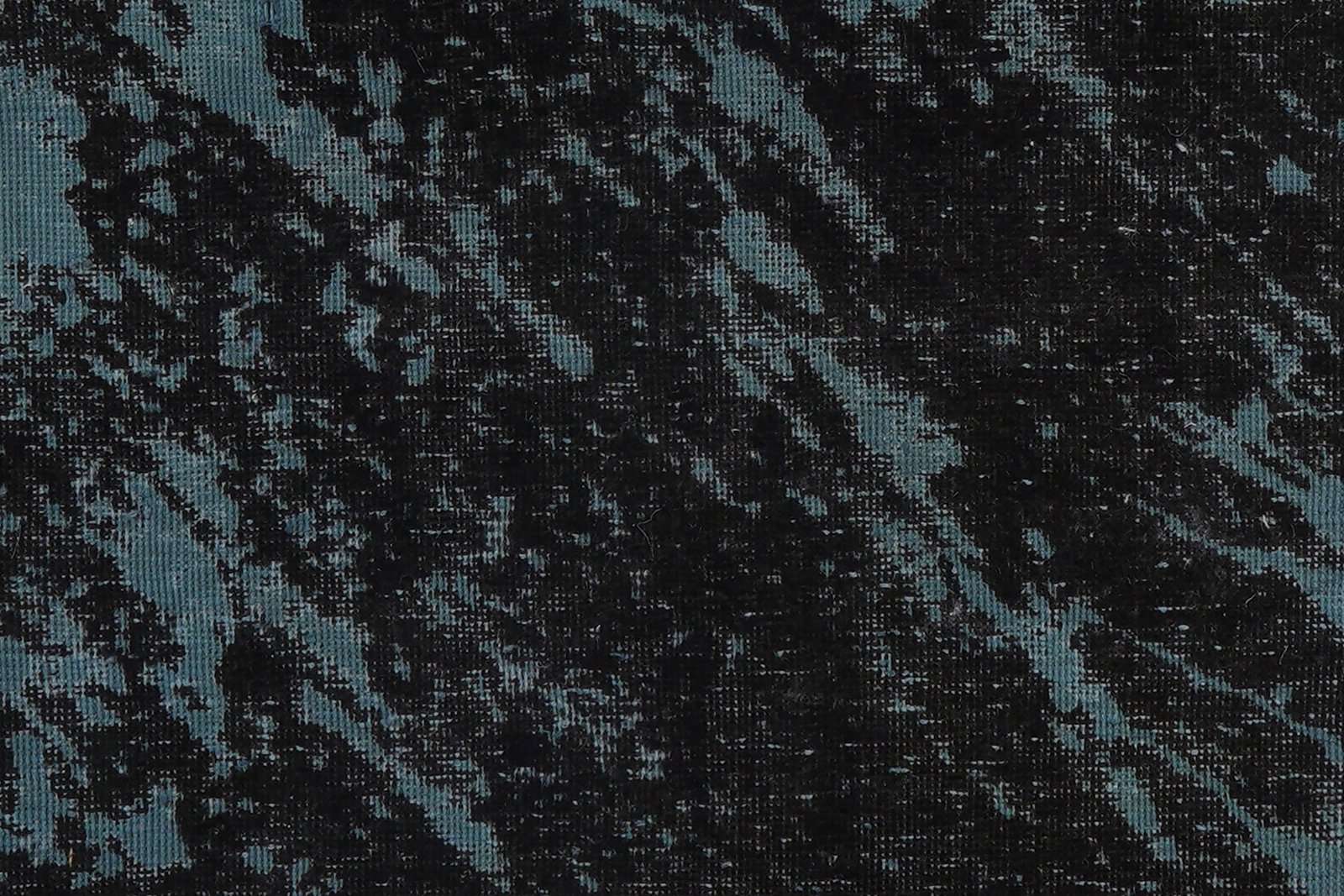 Vintage — Hand-knotted, 132x148 cm, Blue, 100% Virgin Wool | View 5