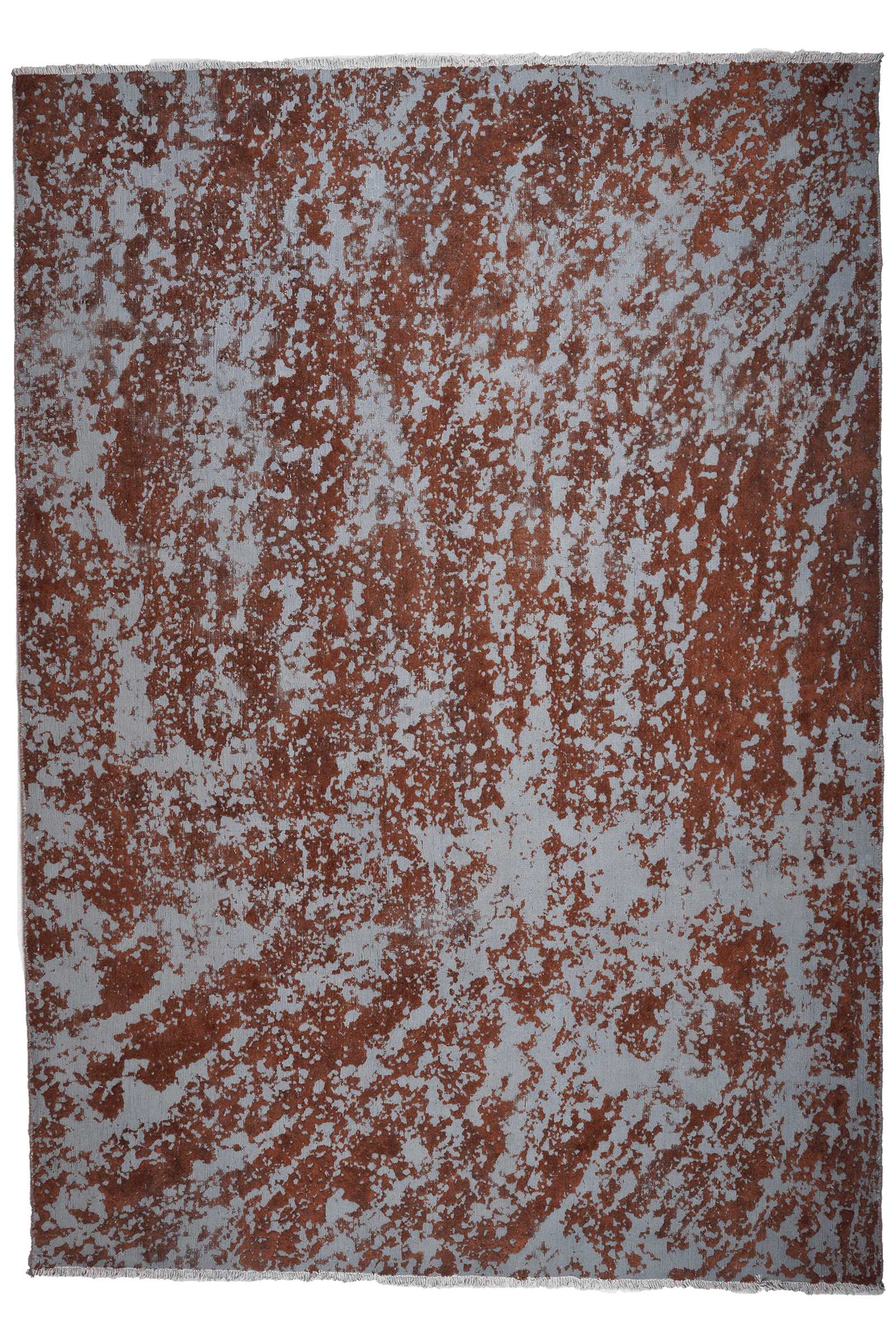 Vintage — Hand-knotted, 189x266 cm, Blue, 100% Virgin Wool | Main view