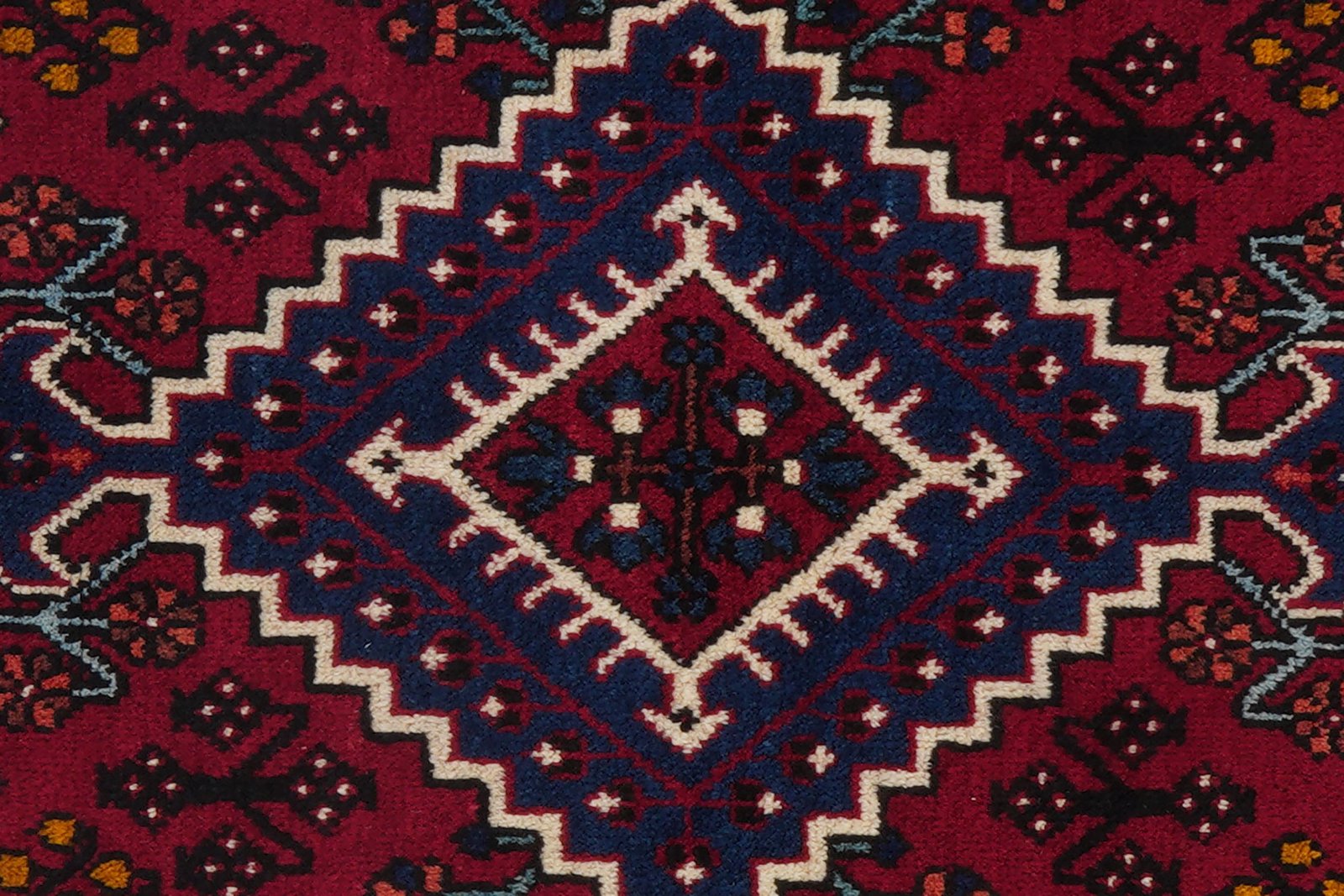 Djoshaghan — Hand-knotted, 131x208 cm, Red, 100% Virgin Wool | View 7