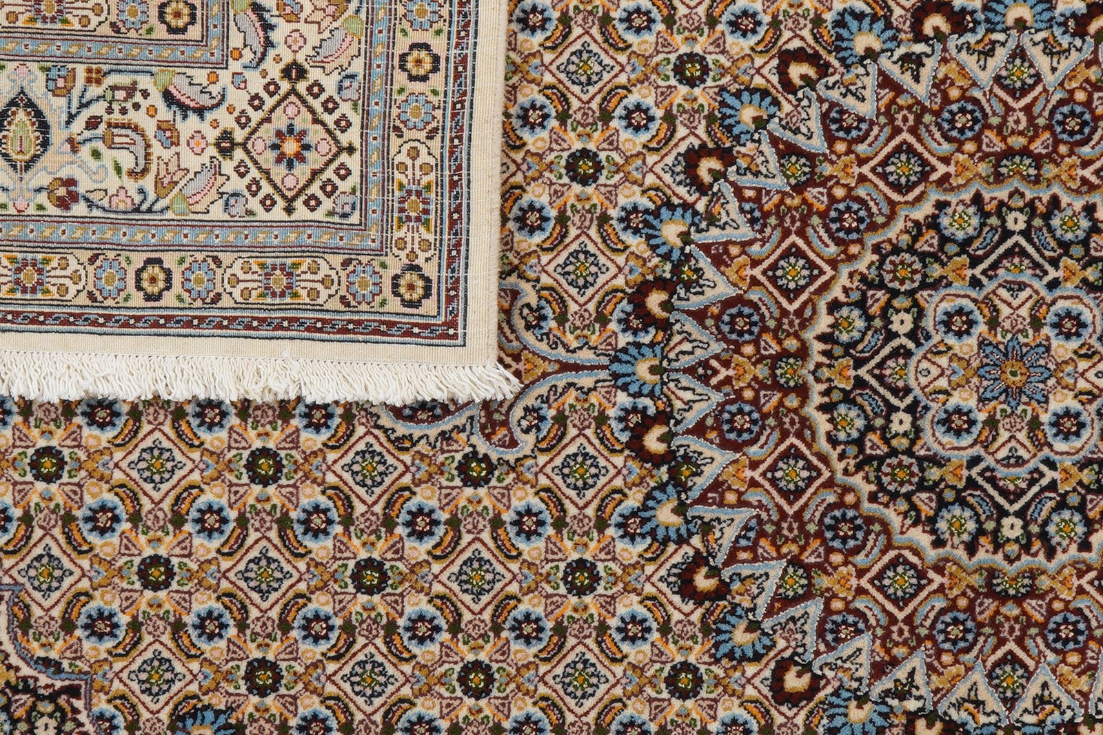 Moud Mahi — Hand-knotted, 169x241 cm, Brown, 100% Virgin Wool | View 8