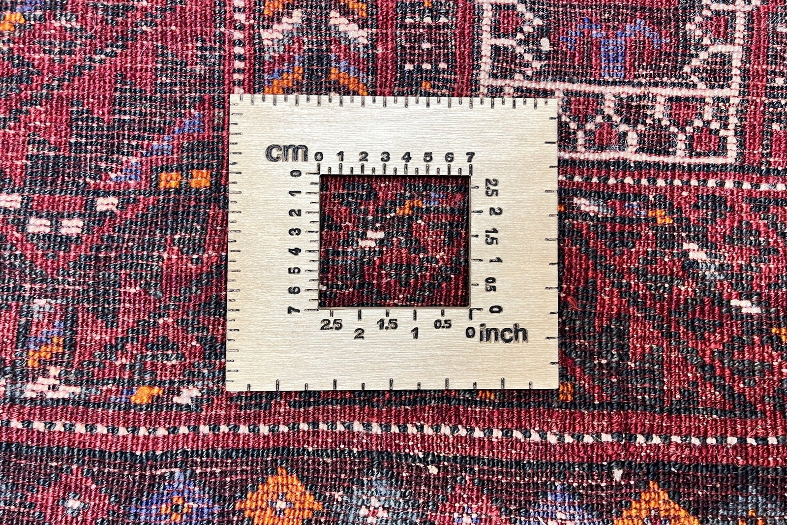 Kordibaf — Hand-knotted, 112x227 cm, Red, 100% Virgin Wool | View 11