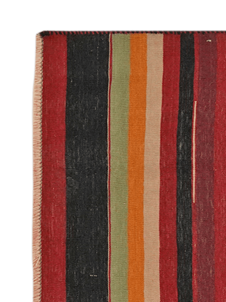 Kelim Afshar — Handmade, 56x82 cm, Multicolor, 100% Virgin Wool | View 3