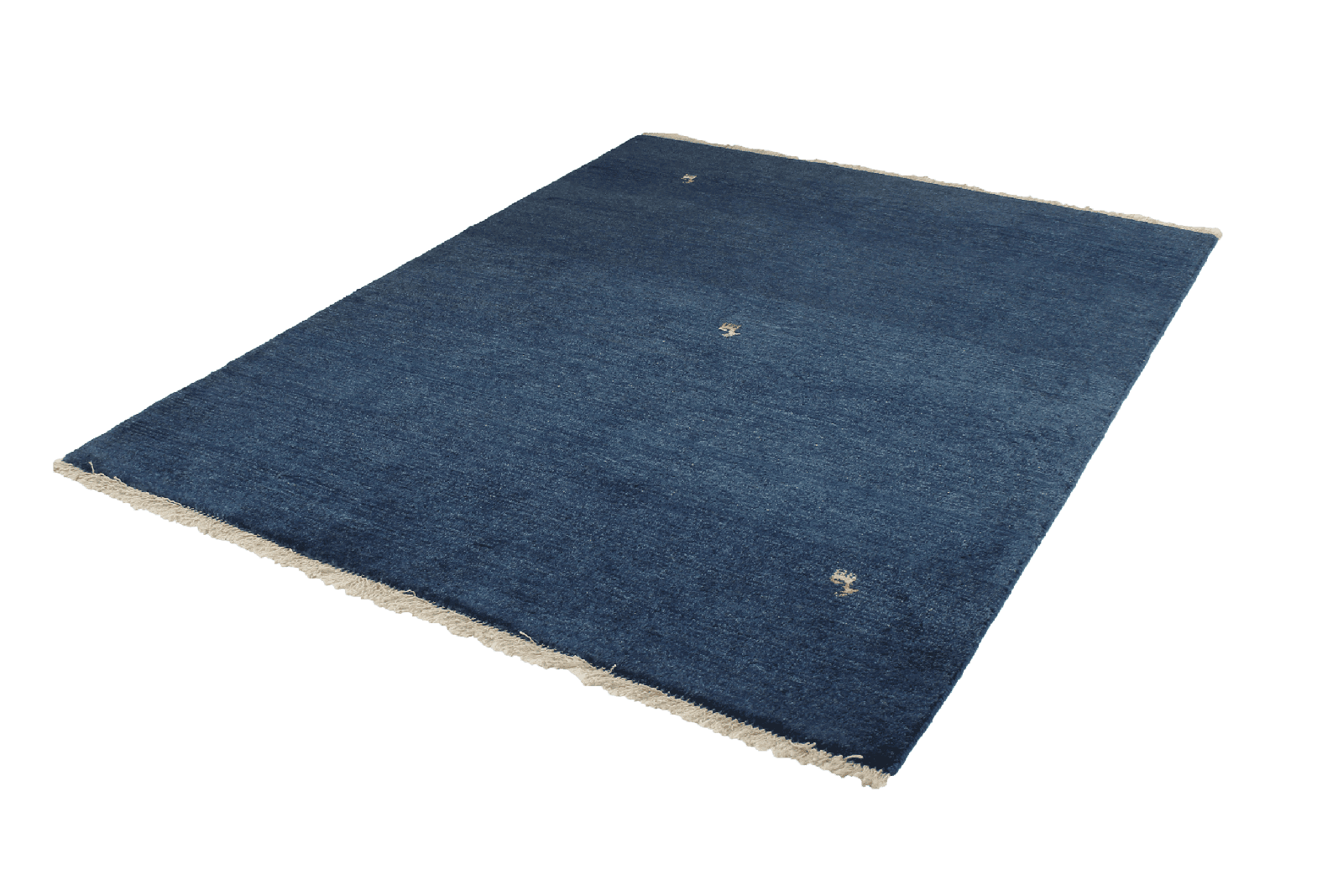 Gabbeh — Hand-knotted, 152x200 cm, Blue, 100% Virgin Wool | View 4