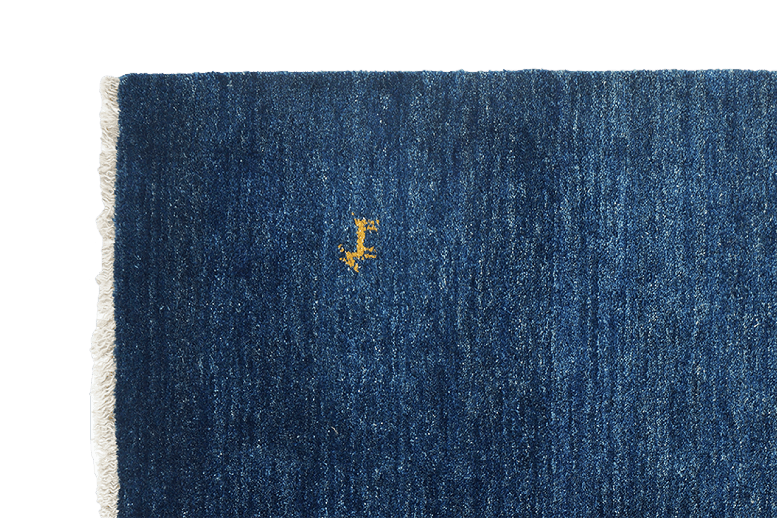 Gabbeh — Hand-knotted, 153x205 cm, Blue, 100% Virgin Wool | View 3